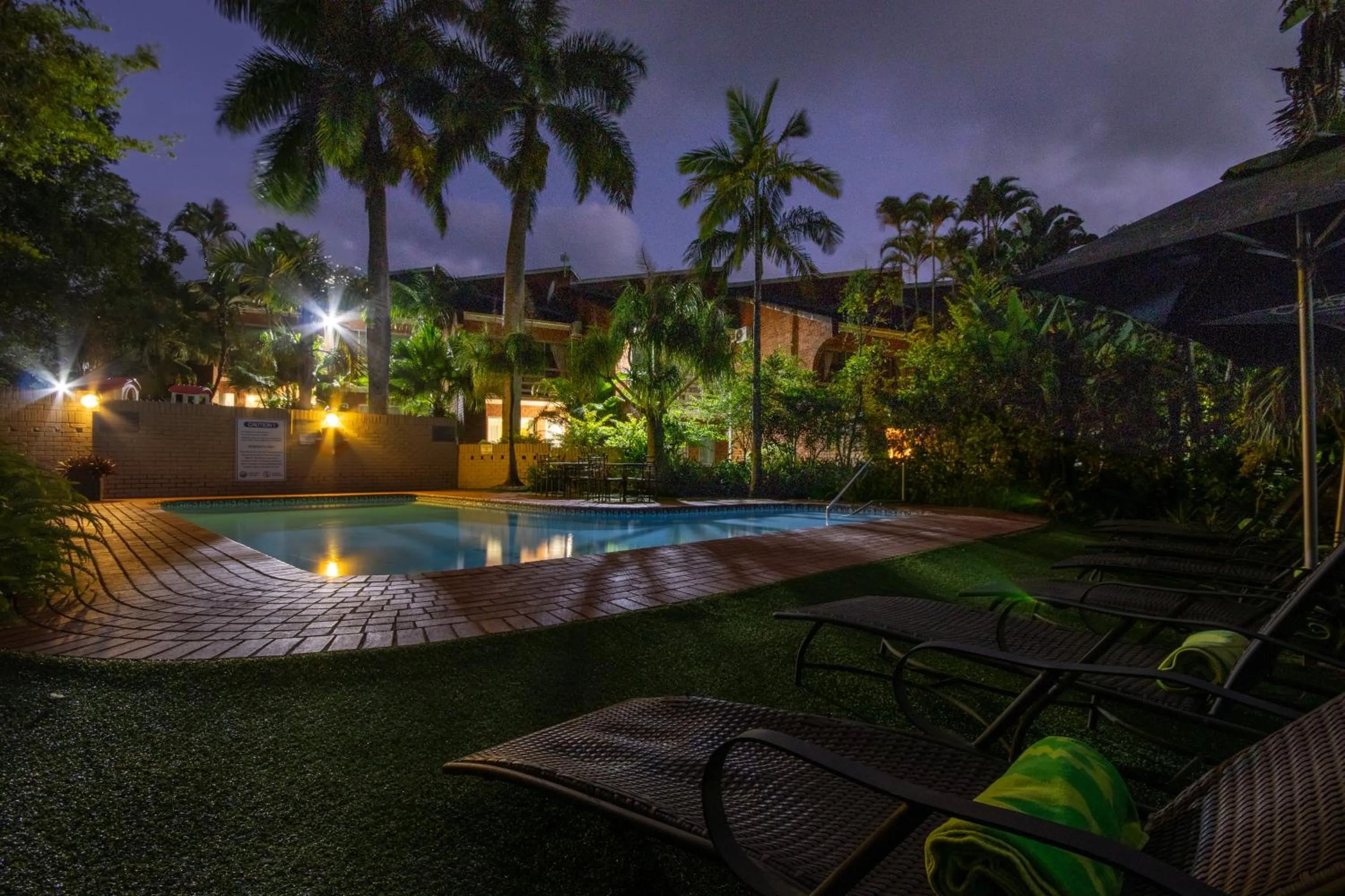 Swimming pool in Perna Perna Lodge St Lucia