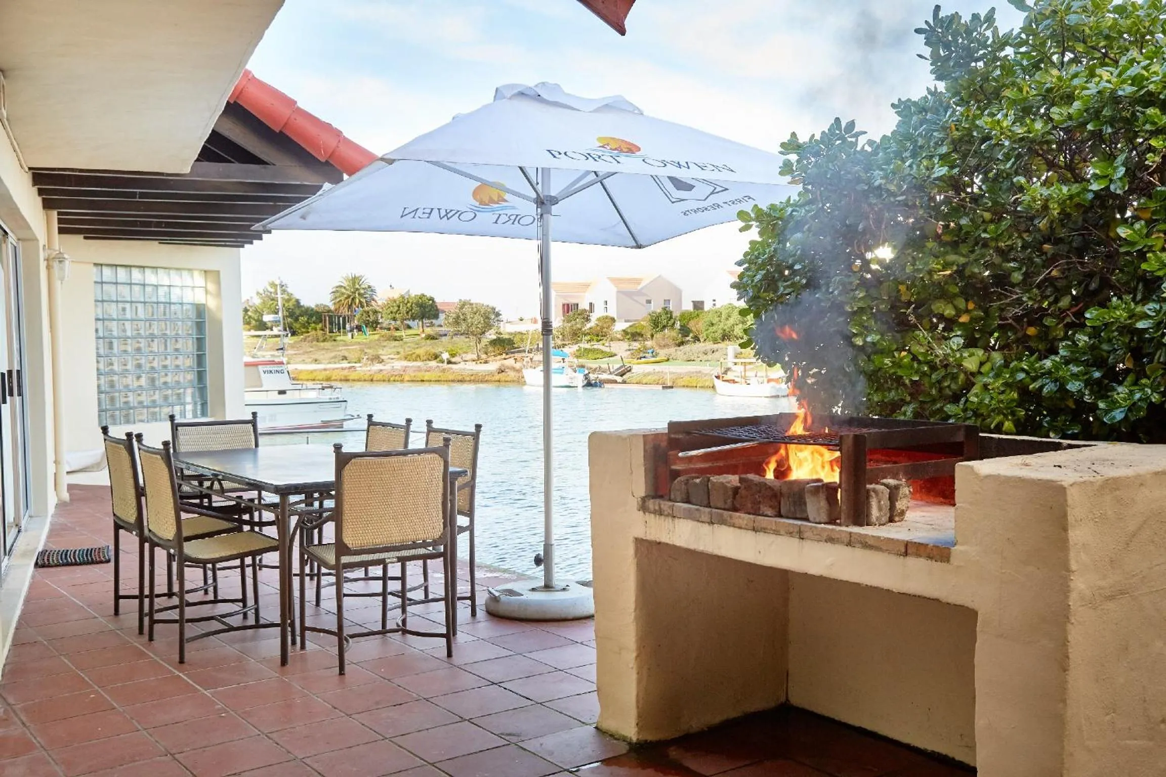BBQ facilities in First Group Port Owen Marina