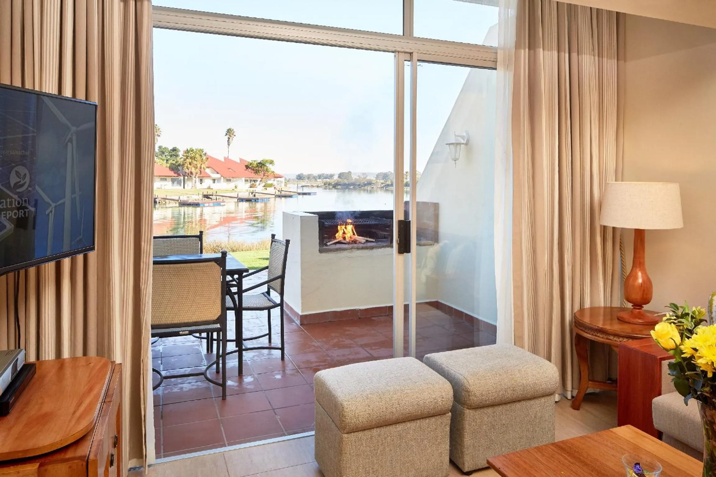 BBQ facilities in First Group Port Owen Marina