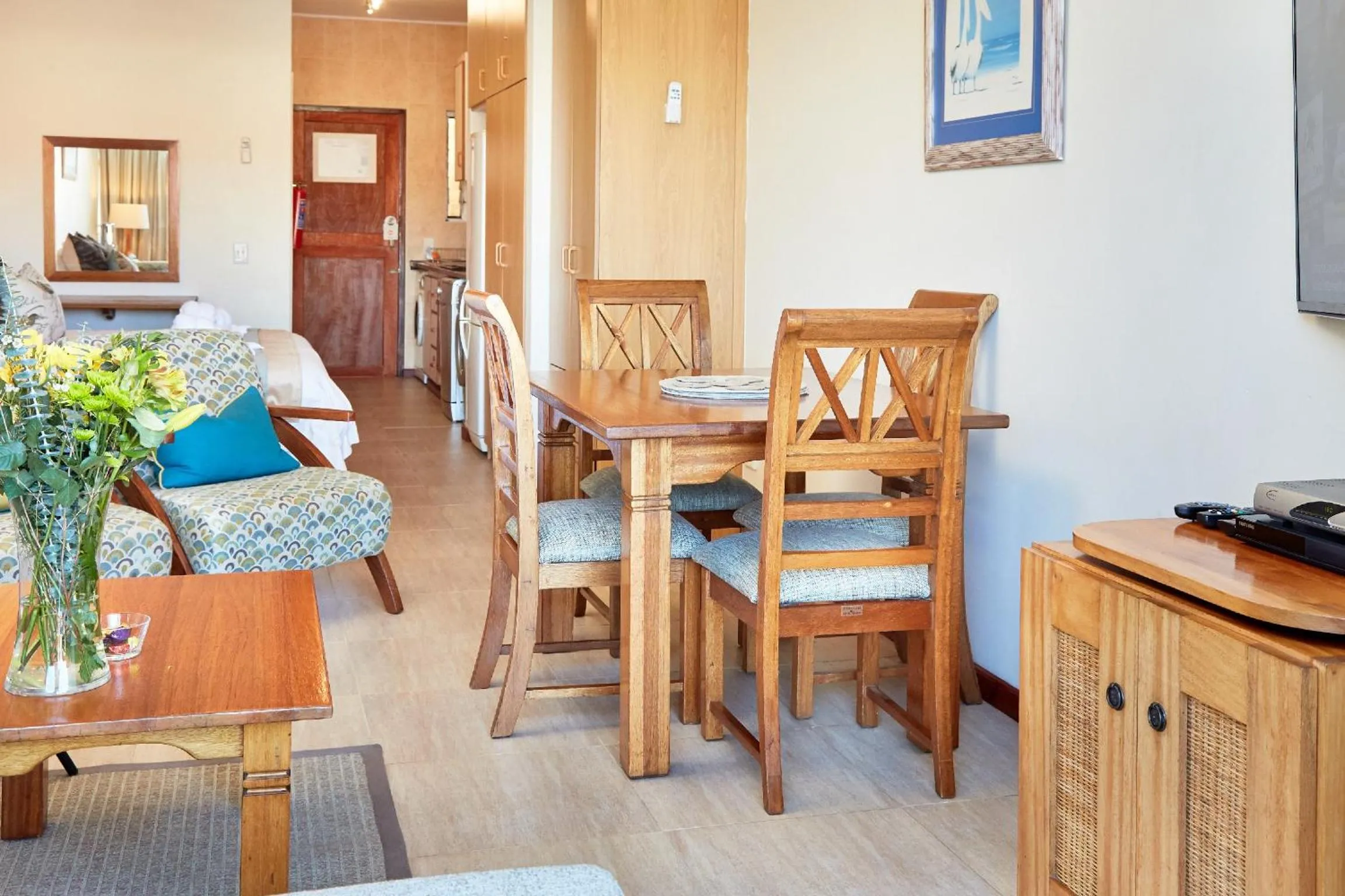 Dining area in First Group Port Owen Marina