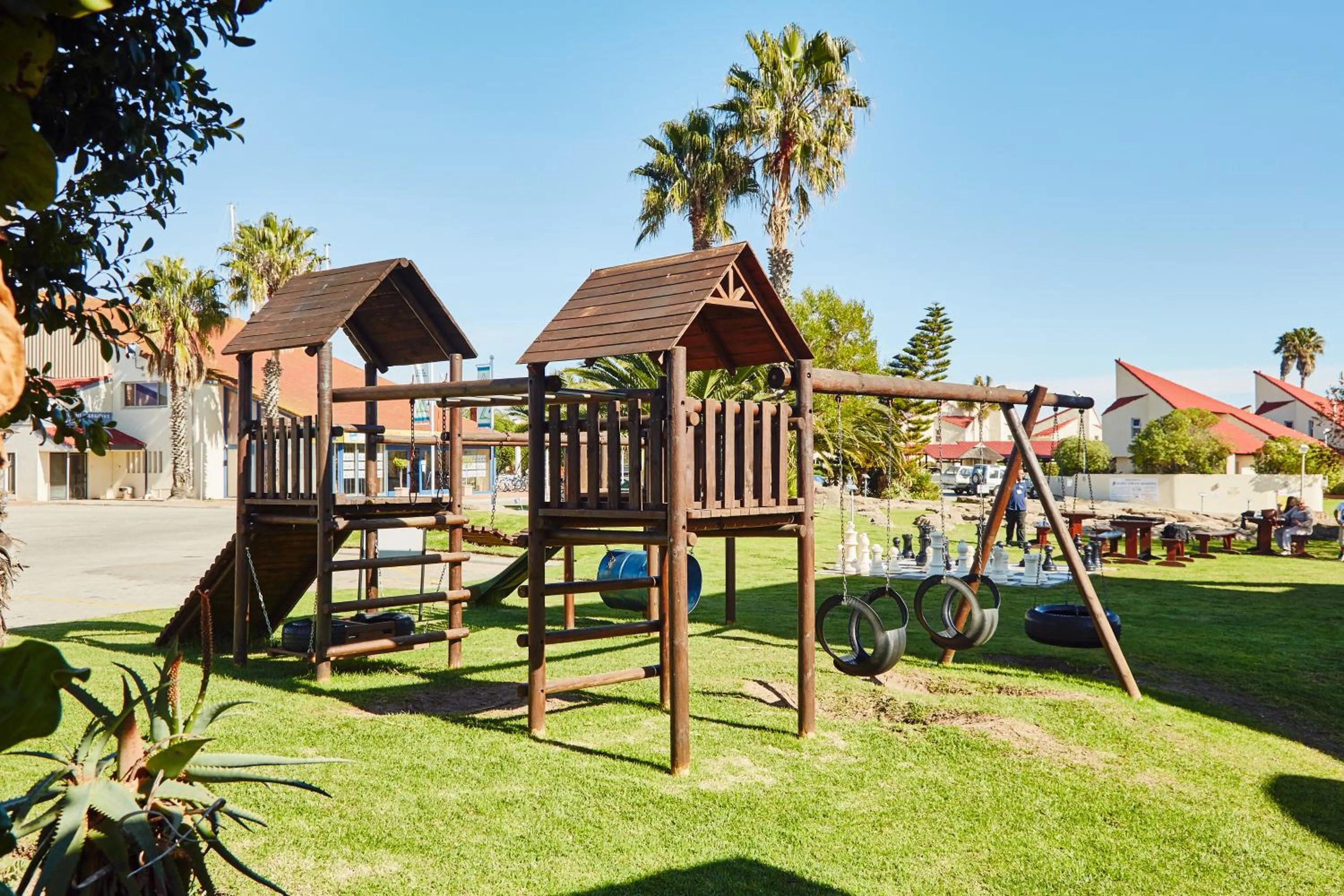 Children play ground in First Group Port Owen Marina