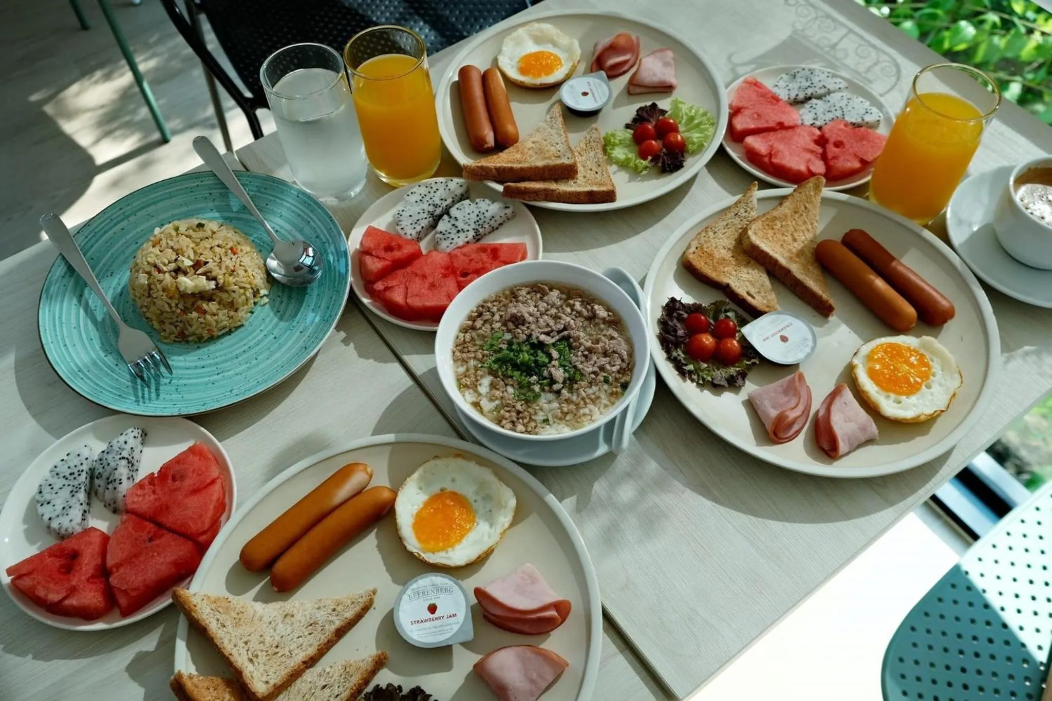 Breakfast in Rakmak Kan Resort & Cafe