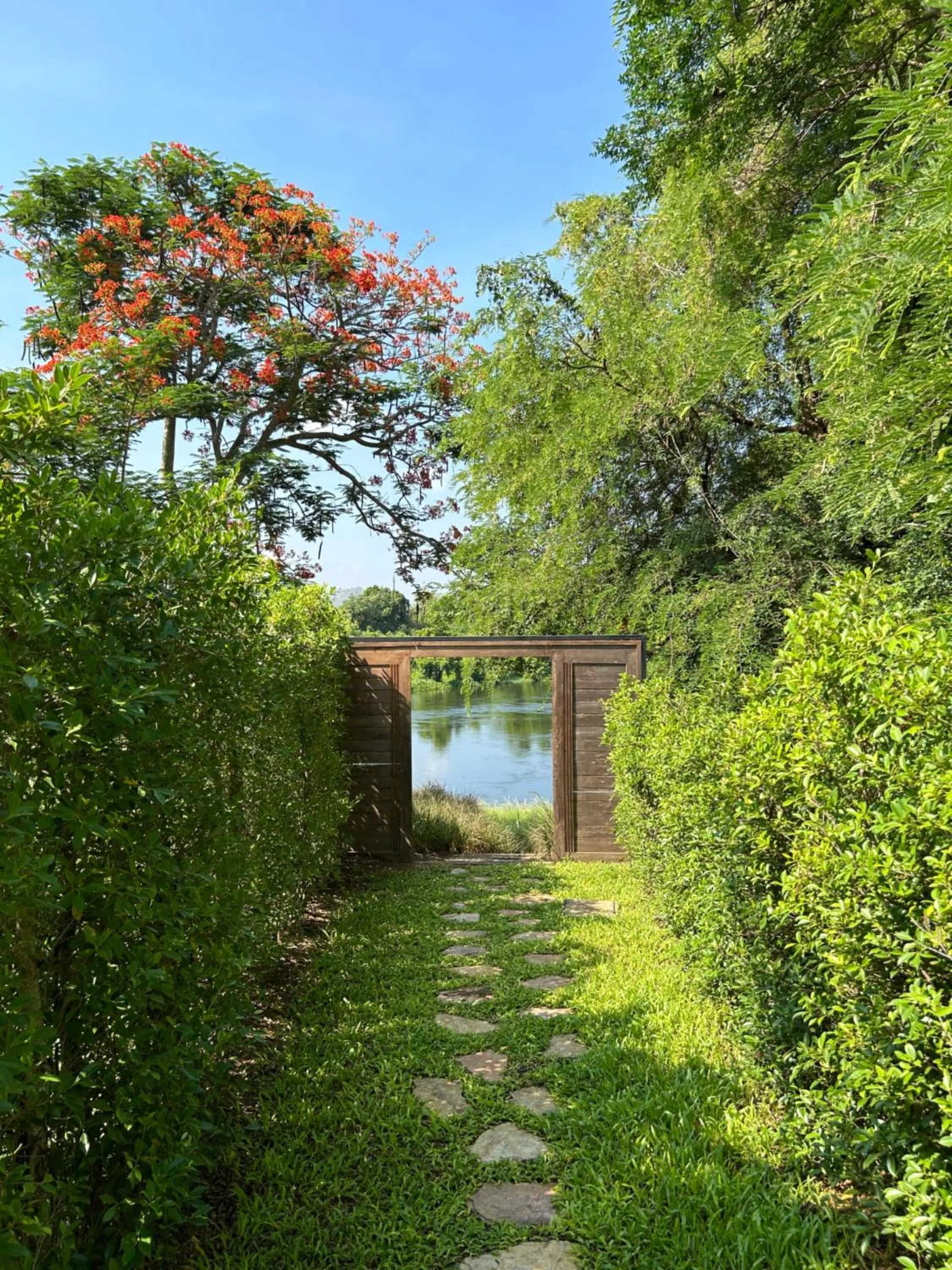 Garden in Rakmak Kan Resort & Cafe
