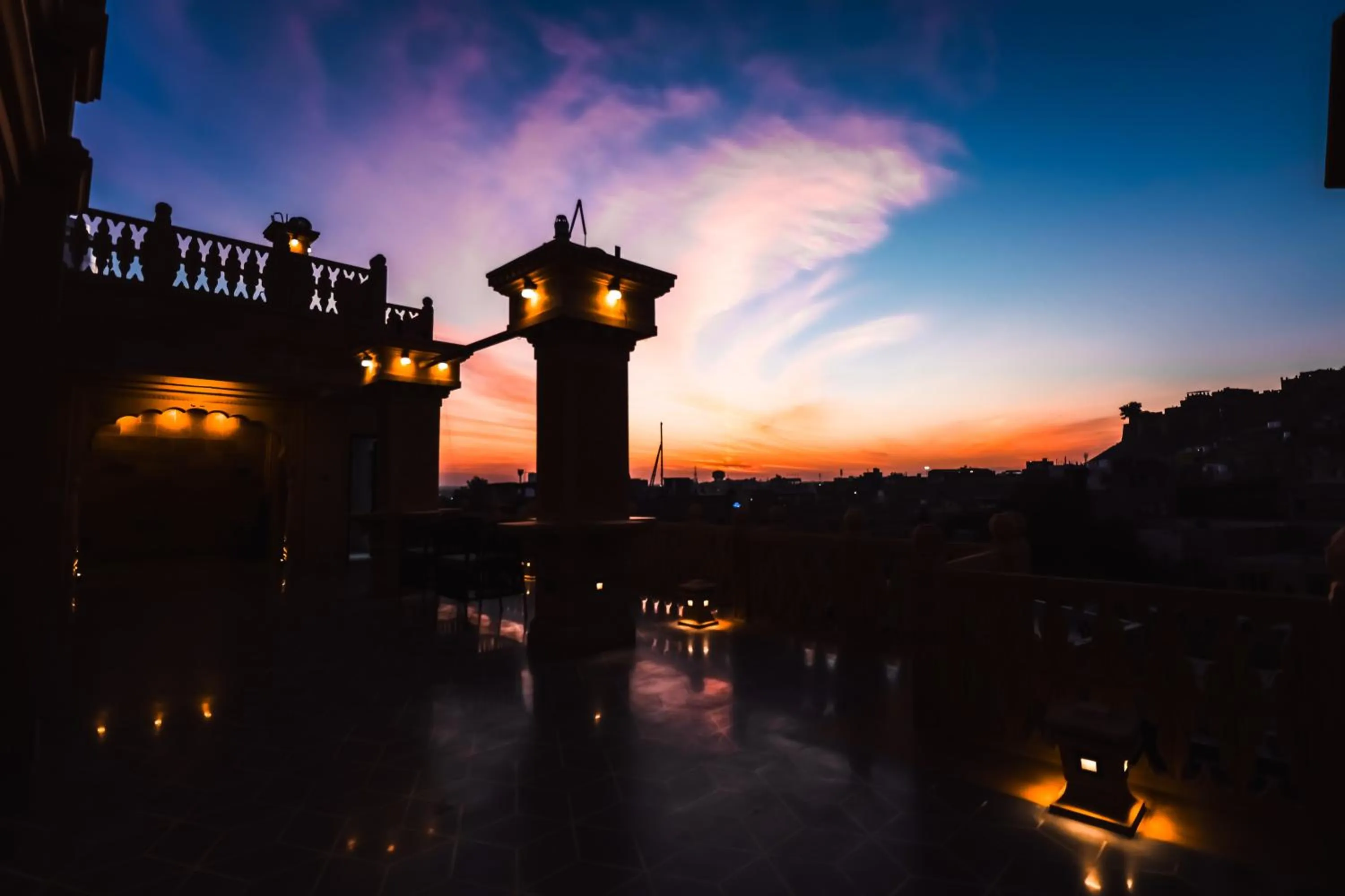 Natural landscape in Guulab Haveli - Opp Fort