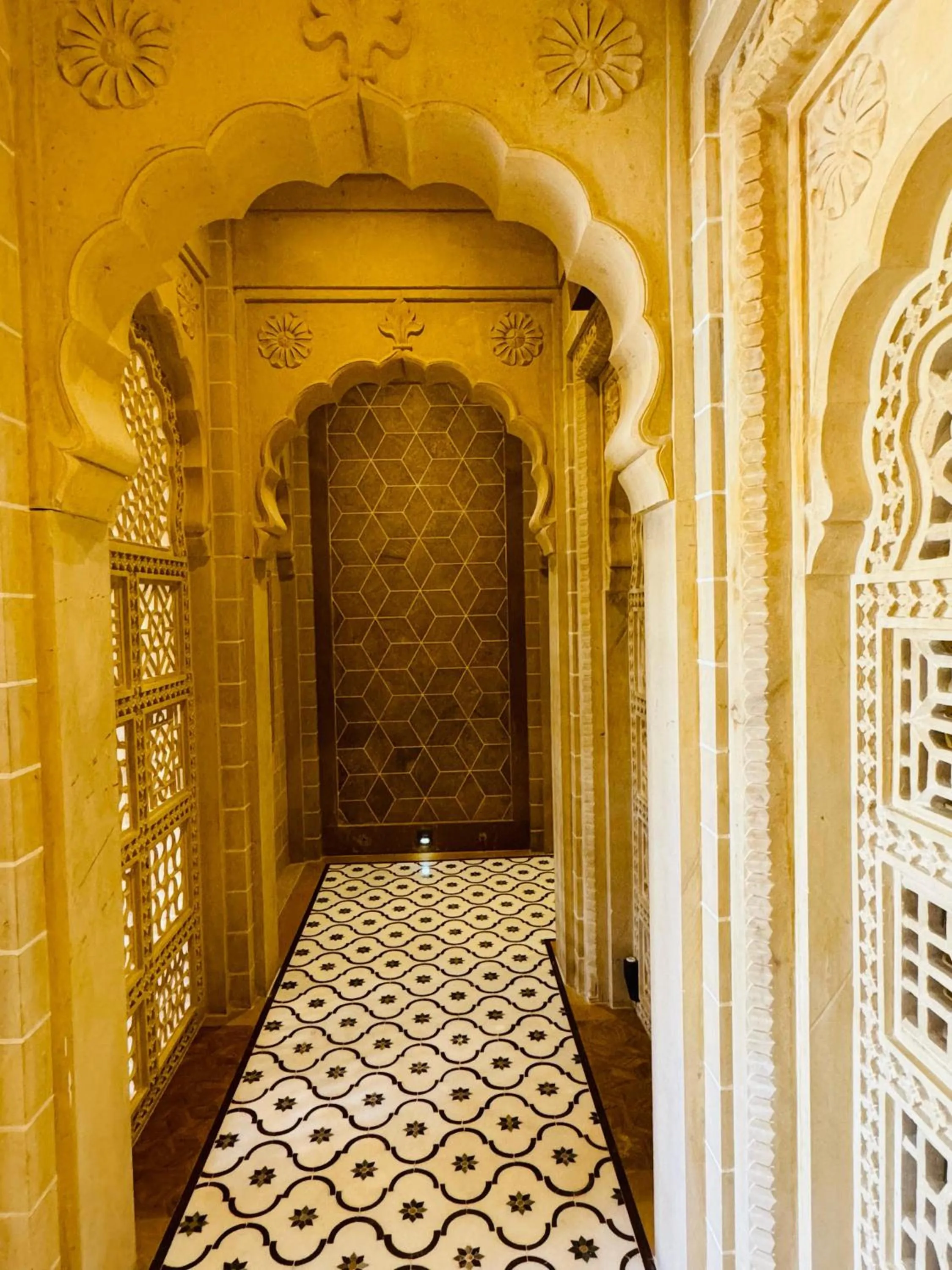 Floor plan in Guulab Haveli - Opp Fort