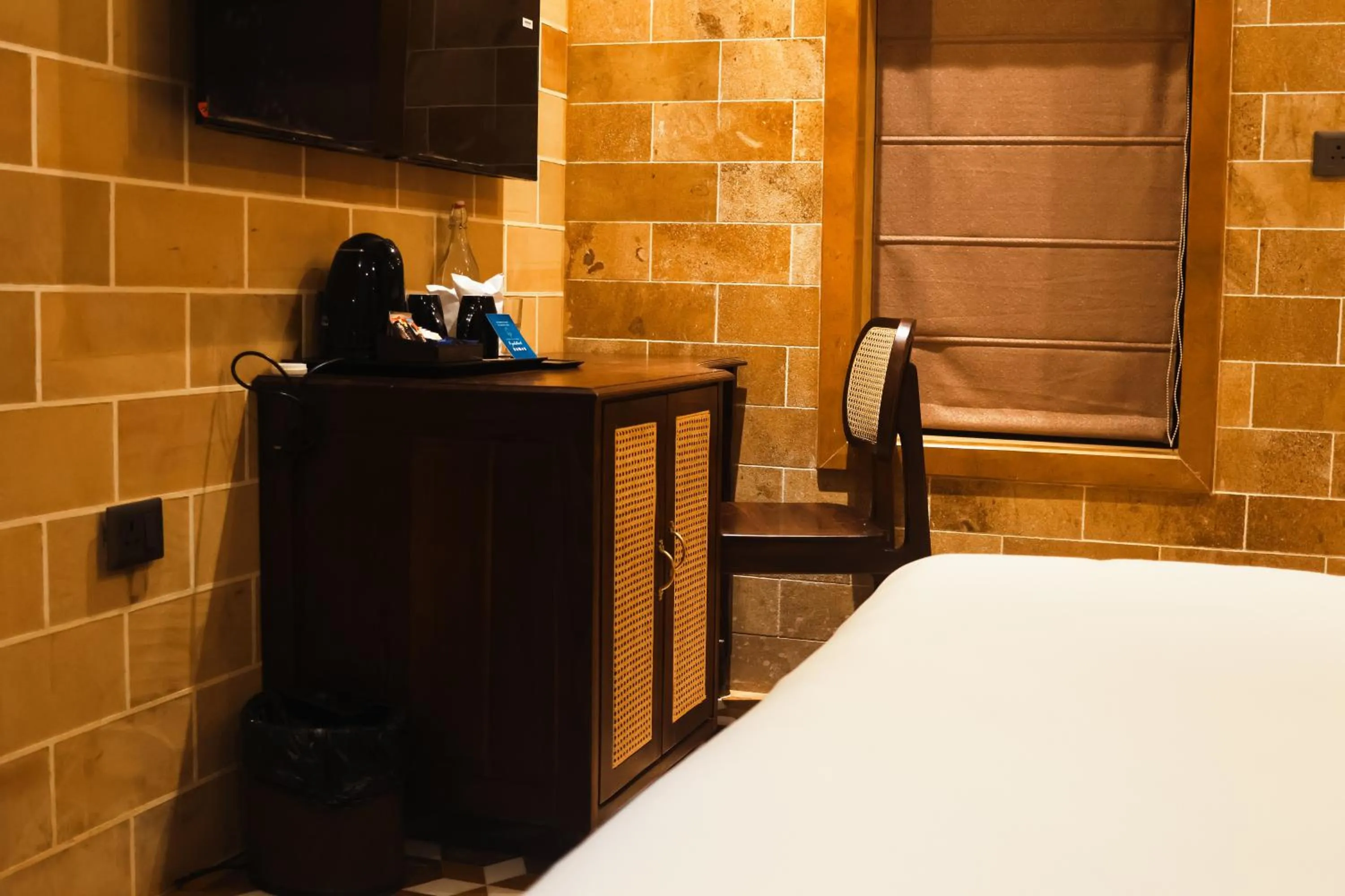 Coffee/tea facilities, Bed in Guulab Haveli - Opp Fort