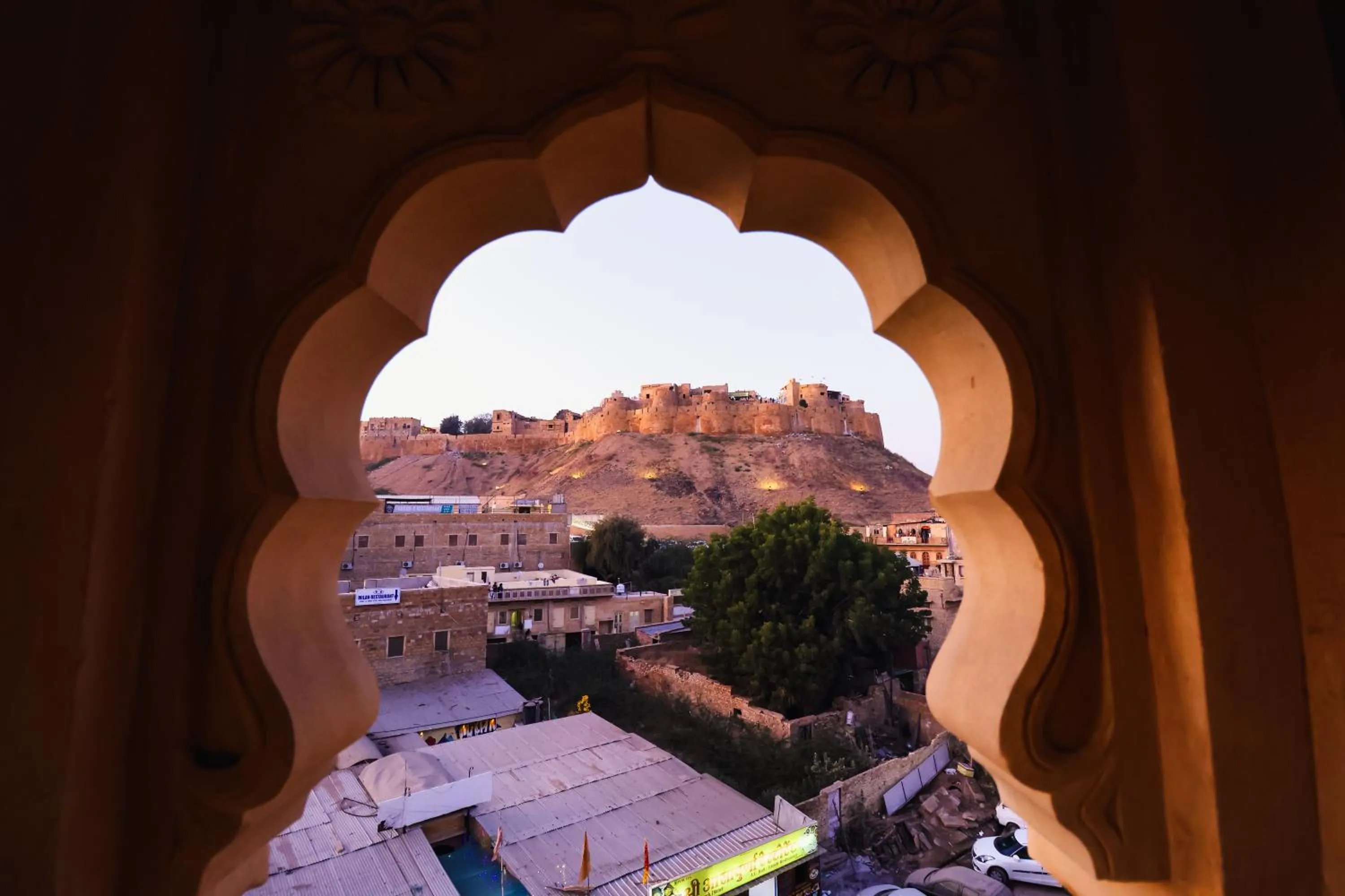 Natural landscape in Guulab Haveli - Opp Fort