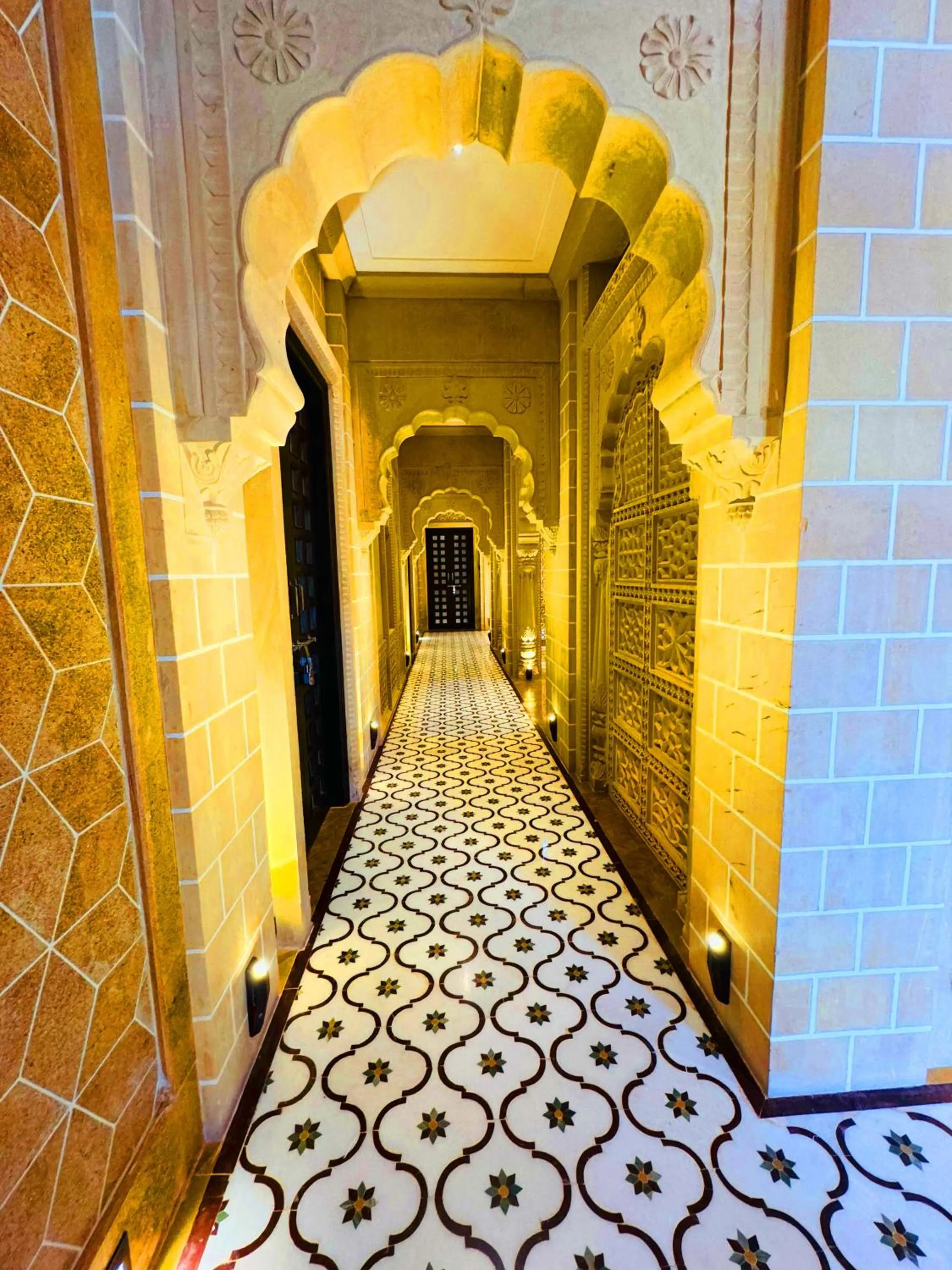 Floor plan in Guulab Haveli - Opp Fort