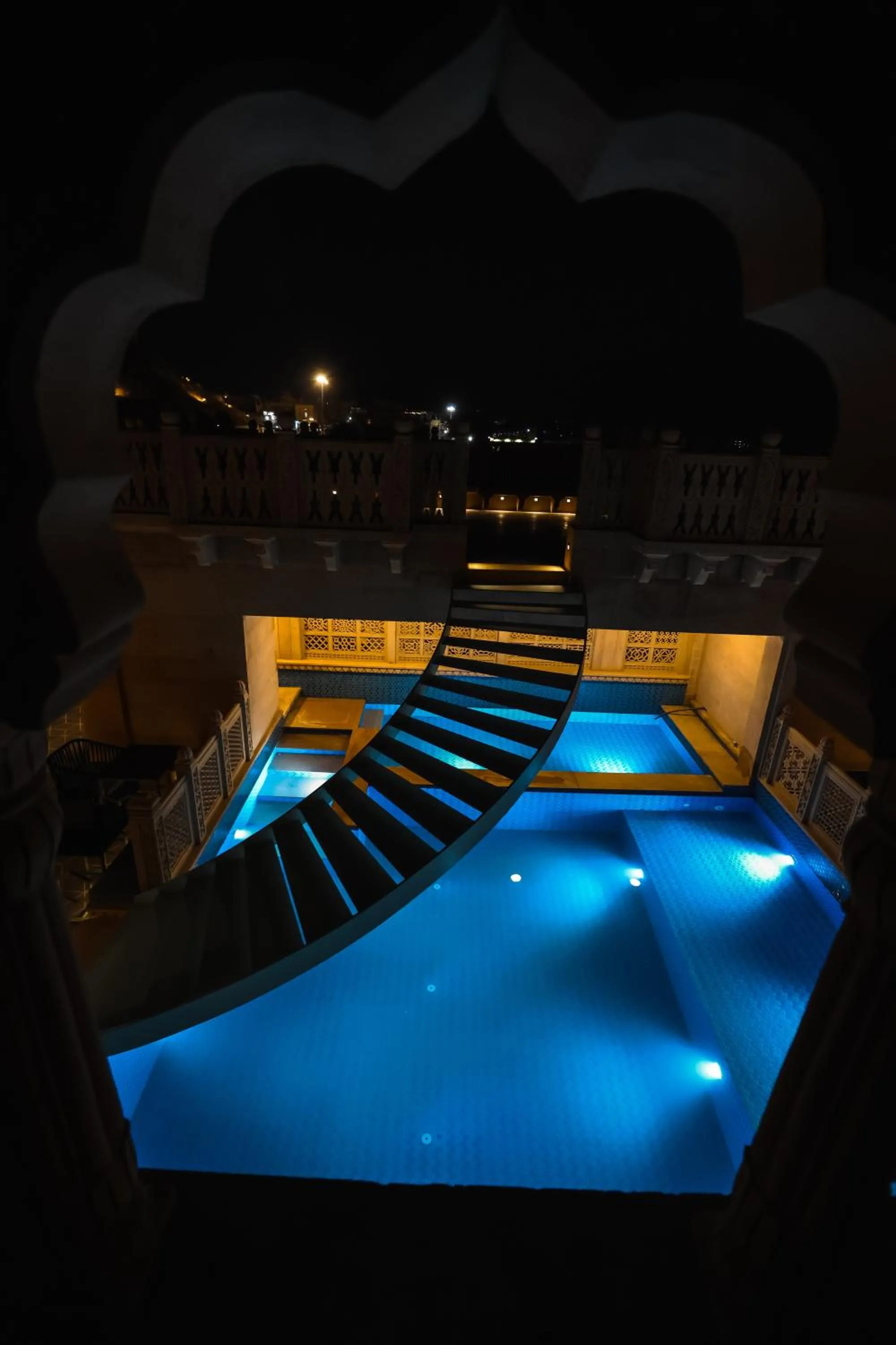 Swimming pool in Guulab Haveli - Opp Fort