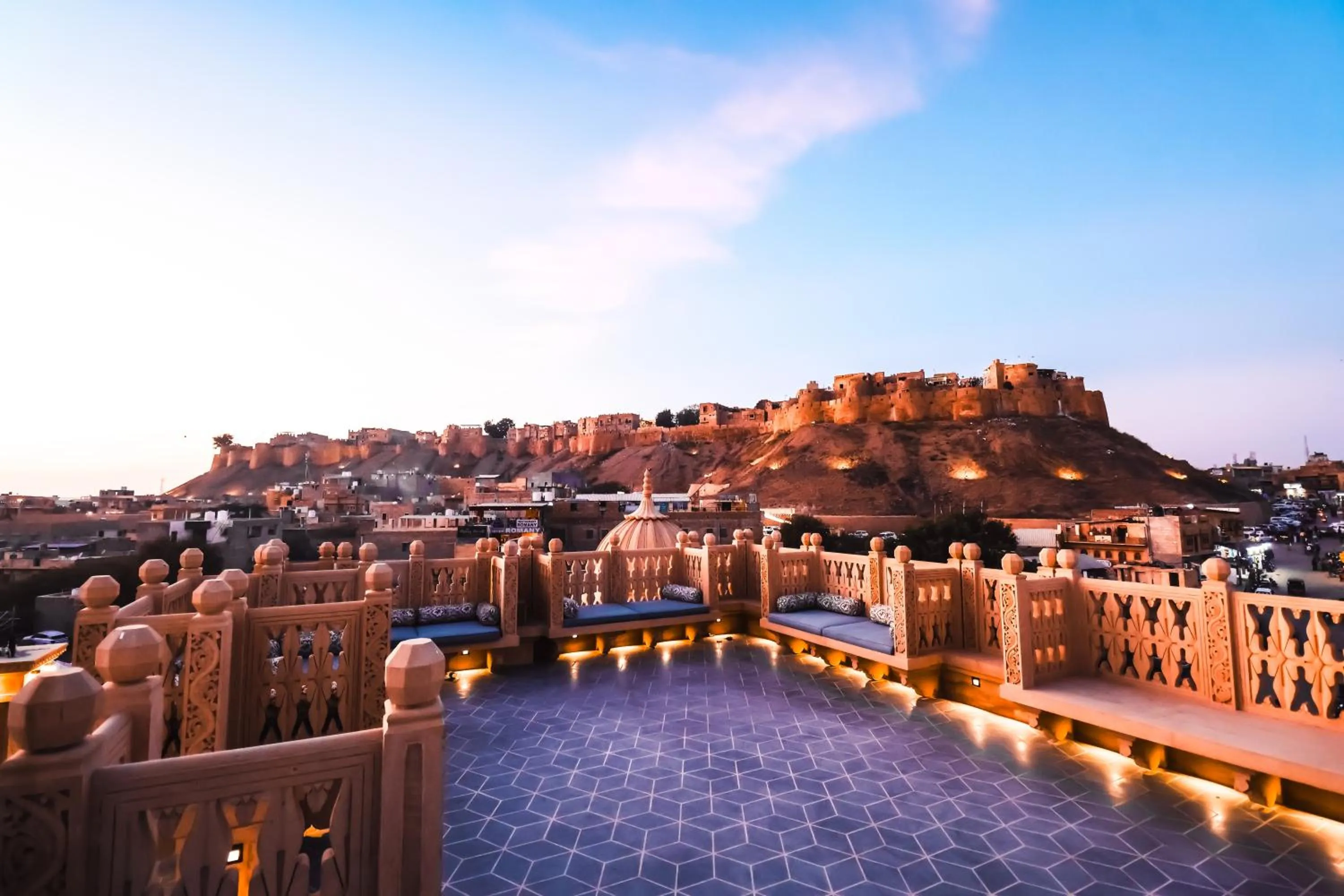 Natural landscape in Guulab Haveli - Opp Fort