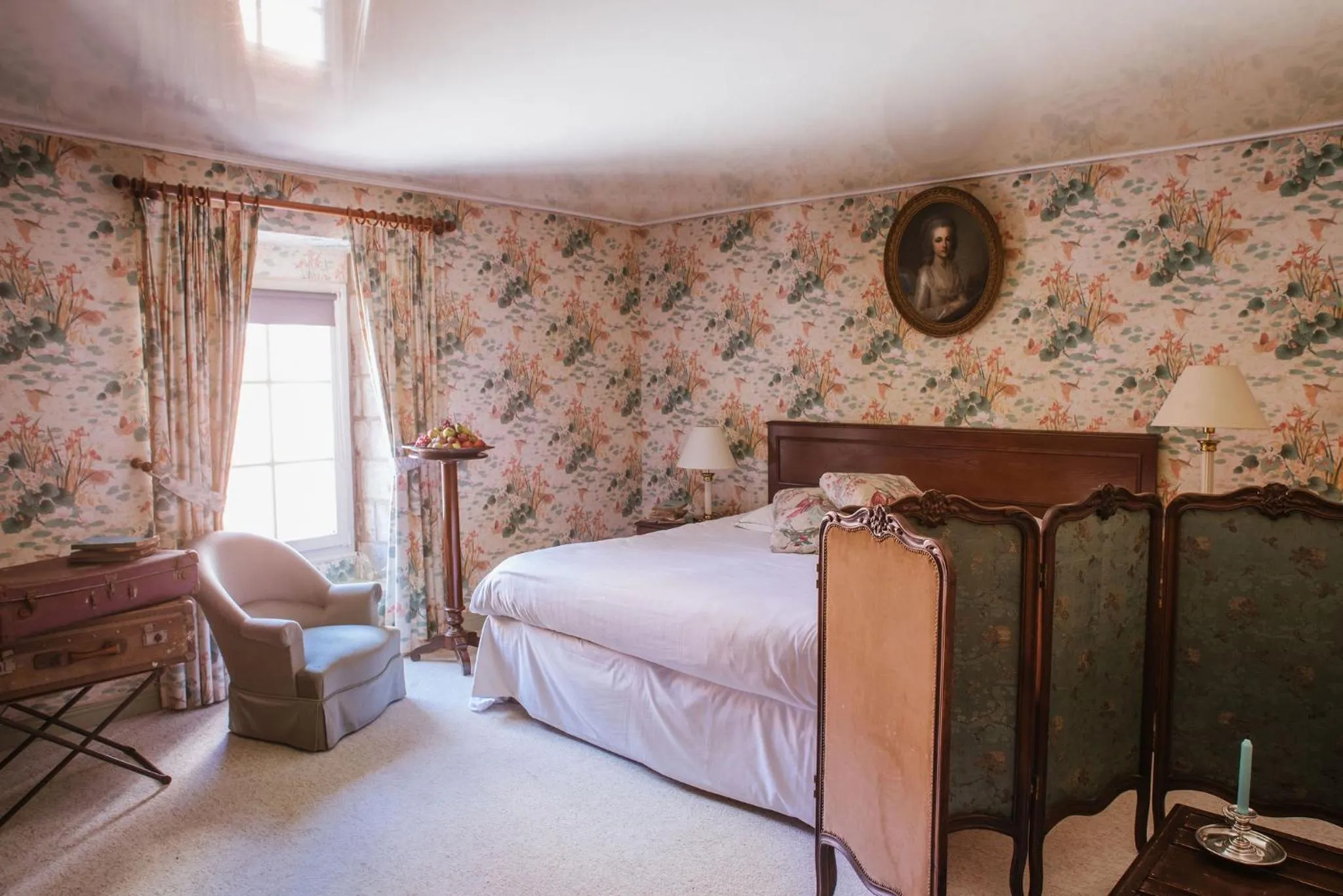 Bed in Château de Bournel