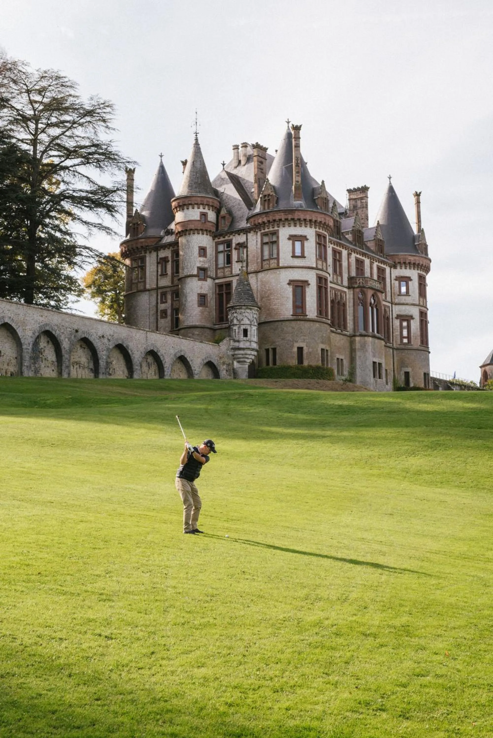 Golfcourse in Château de Bournel