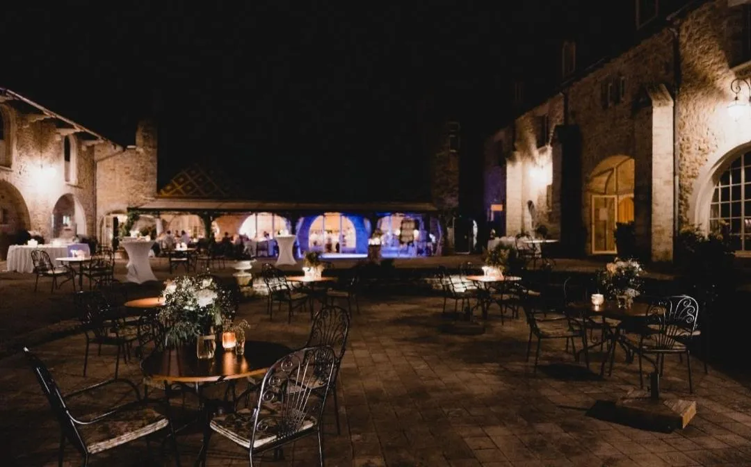 Patio in Château de Bournel