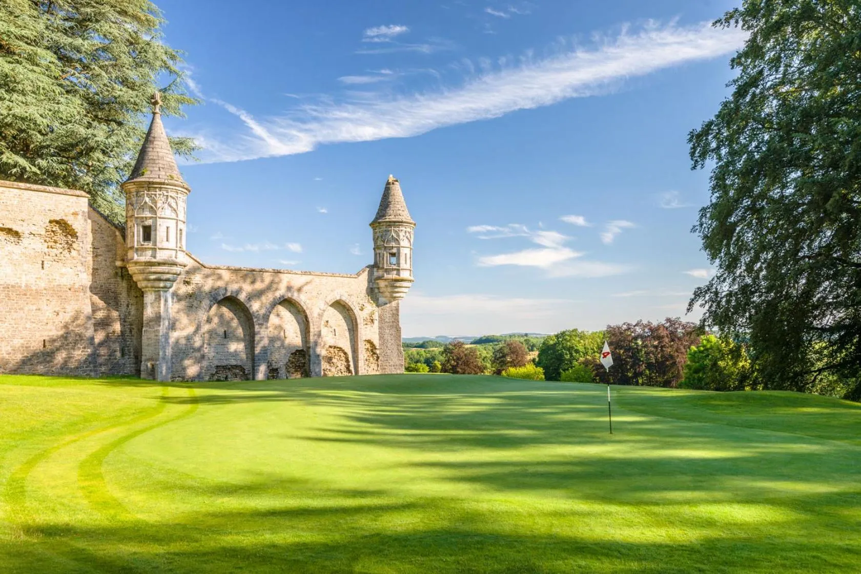 Golfcourse in Château de Bournel