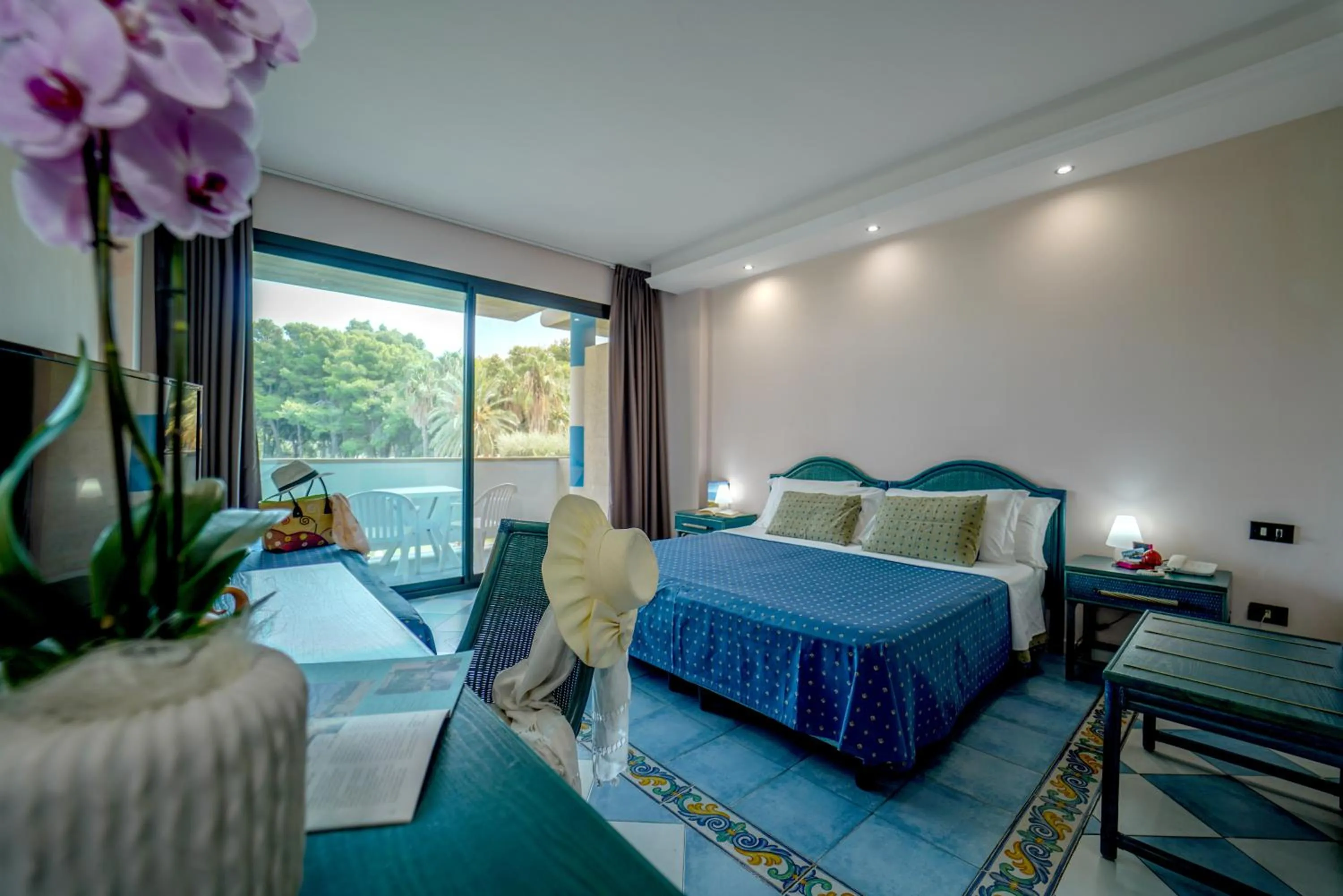 Bed in Villaggio Giardini D'Oriente