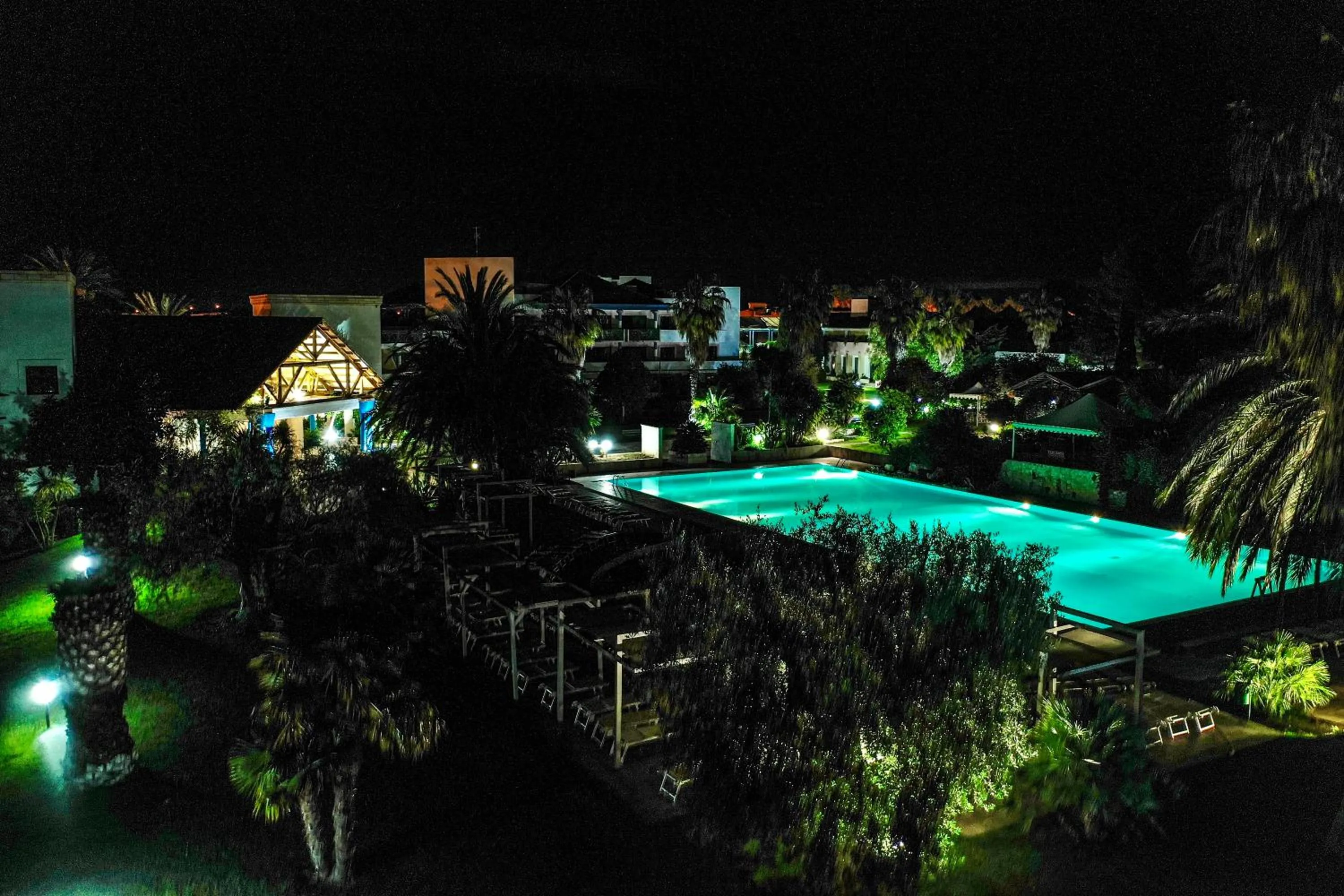 Night in Villaggio Giardini D'Oriente