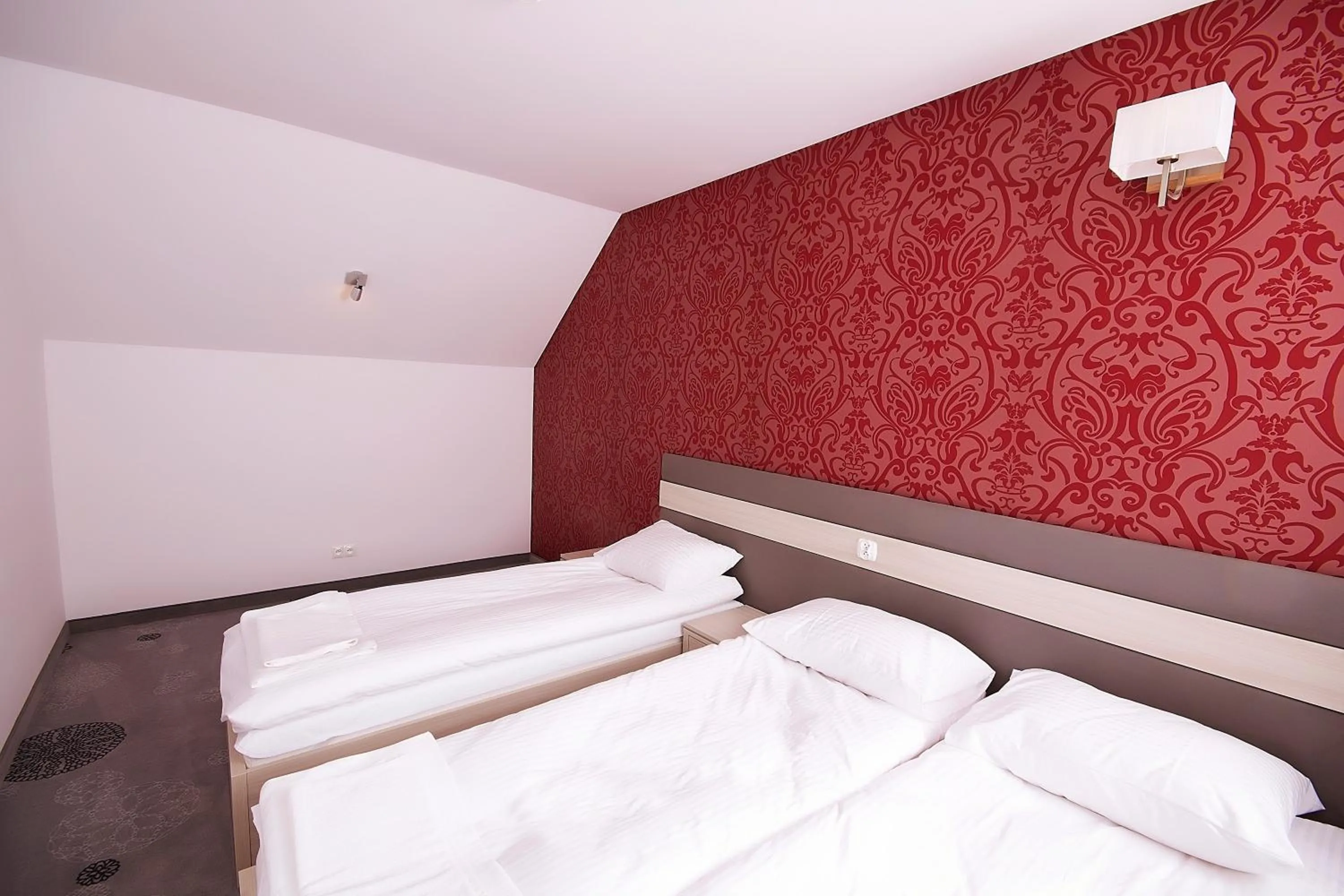 Bed in Zajazd Sebory