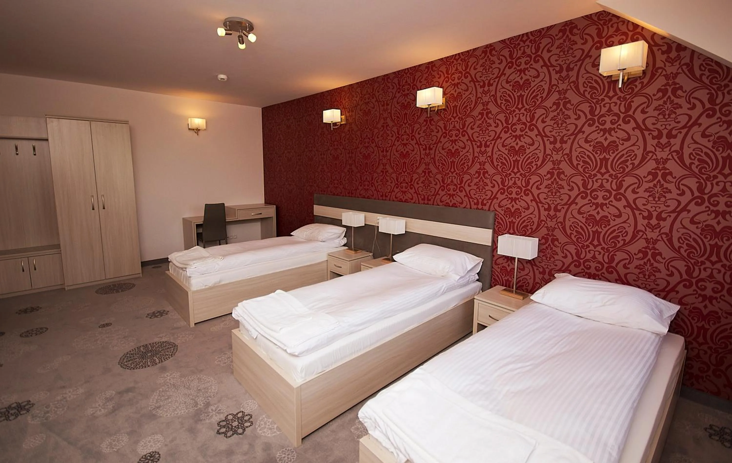 Bedroom, Bed in Zajazd Sebory