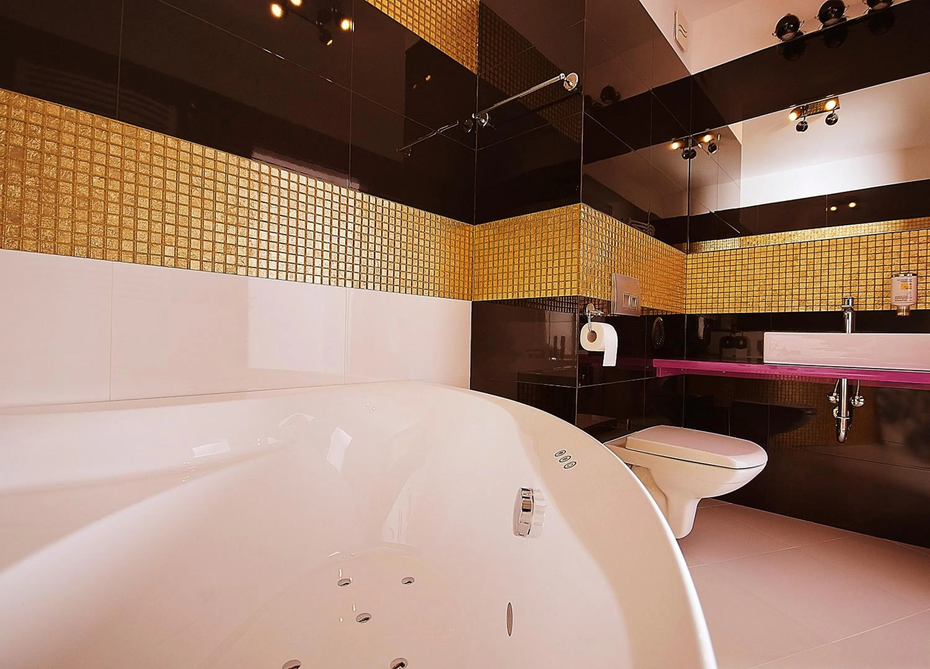 Bathroom in Zajazd Sebory