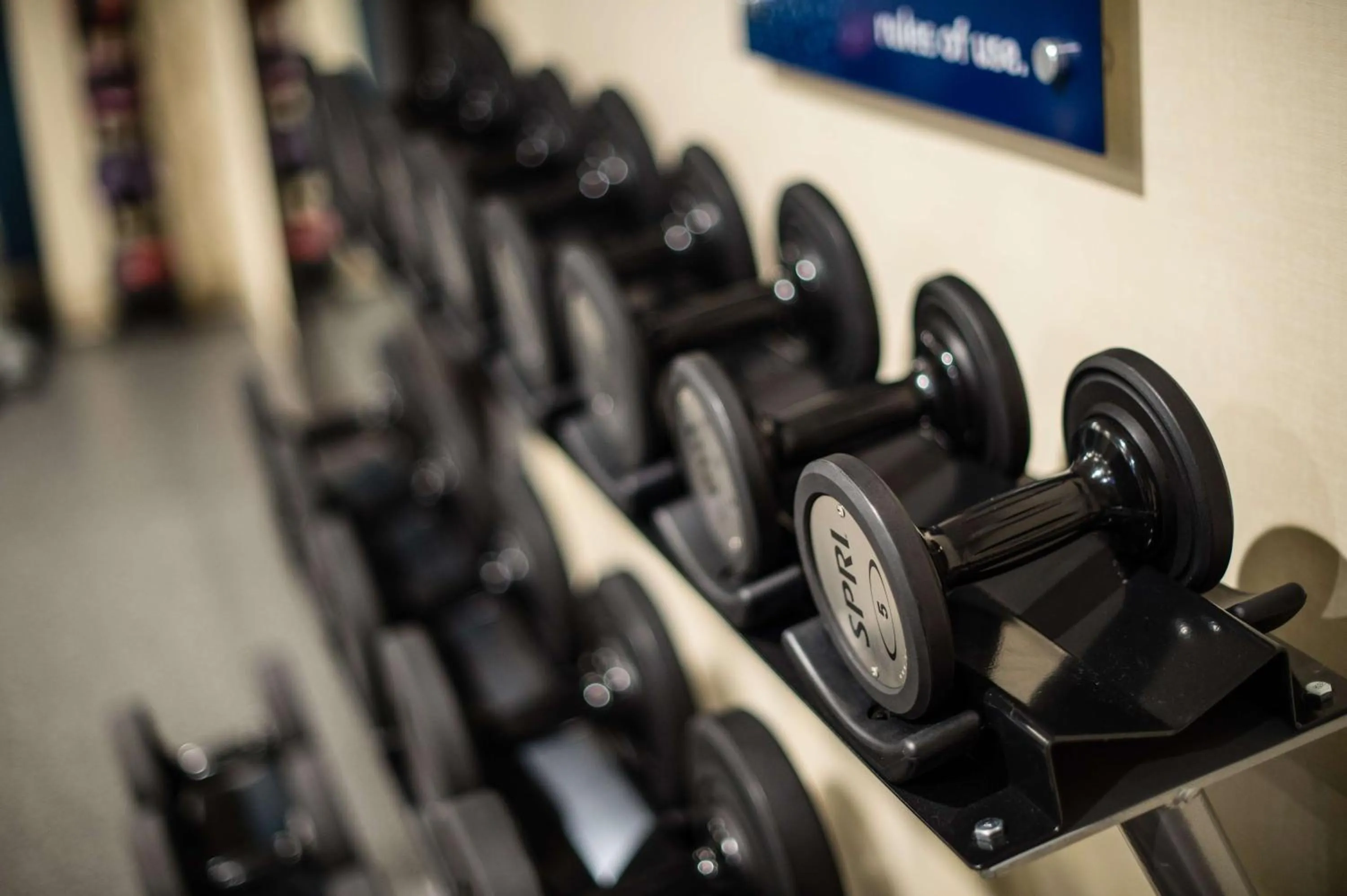 Fitness centre/facilities in Hampton Inn & Suites East Gate Regina
