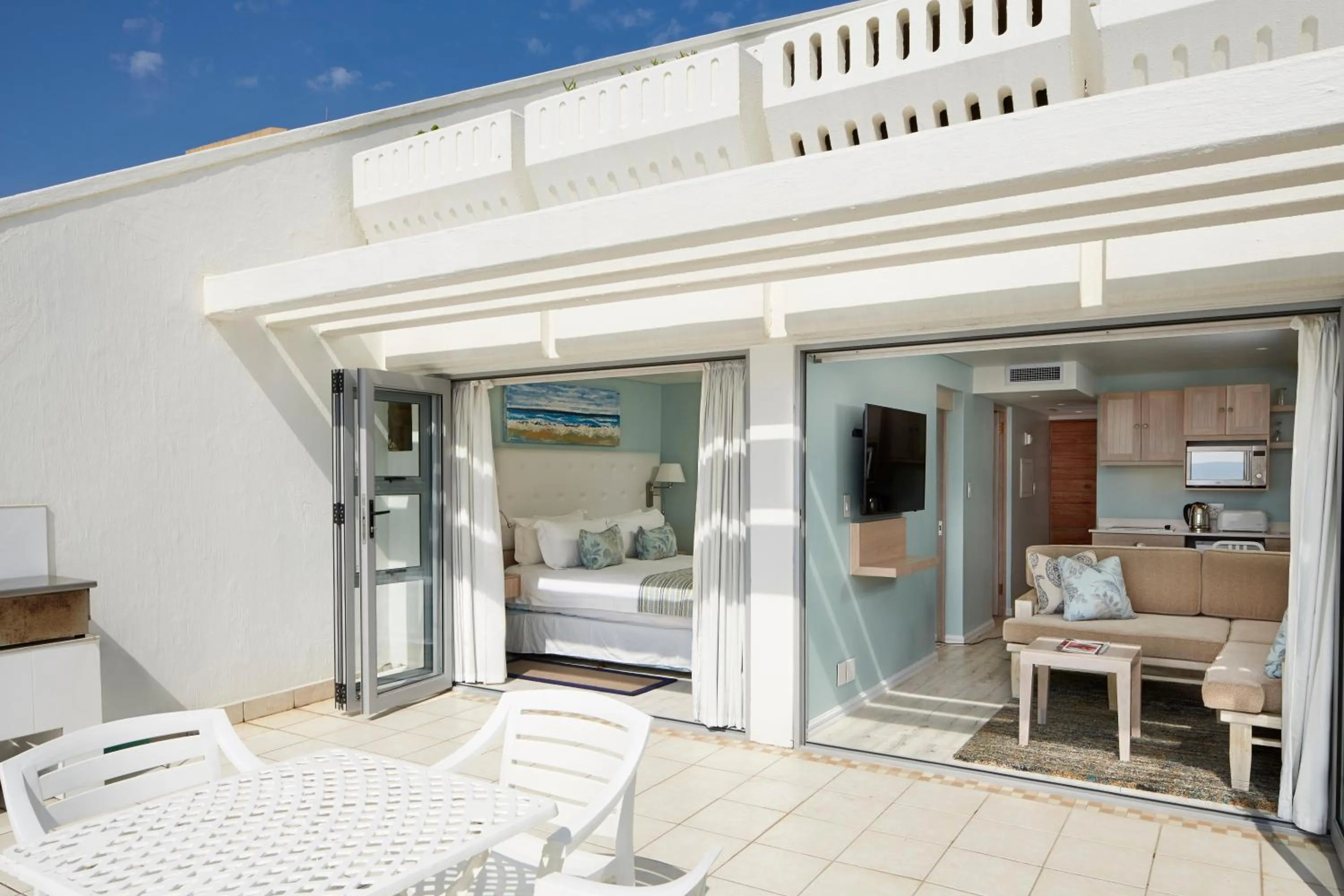 Patio in First Group La Montagne