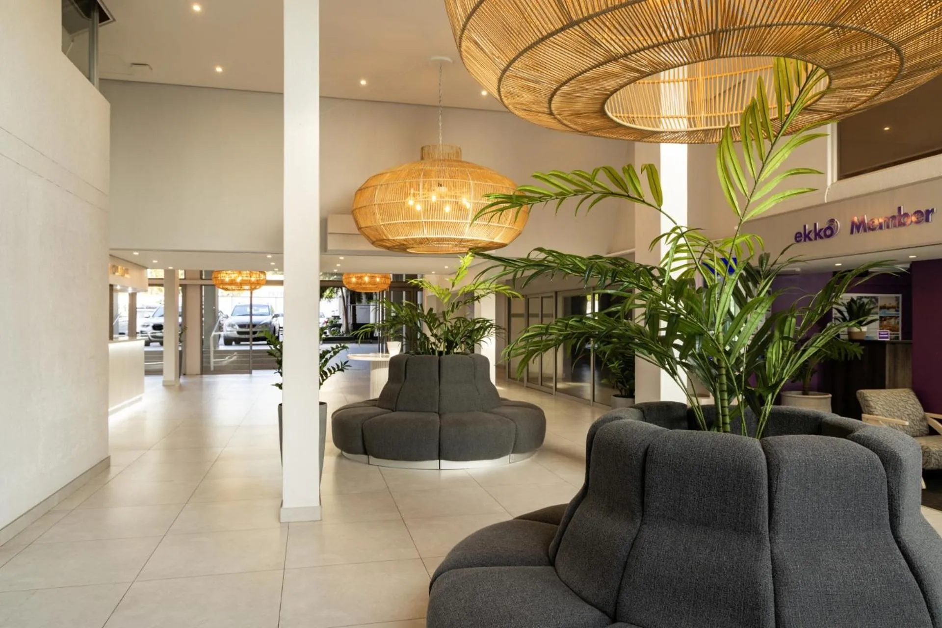 Seating area in First Group La Montagne