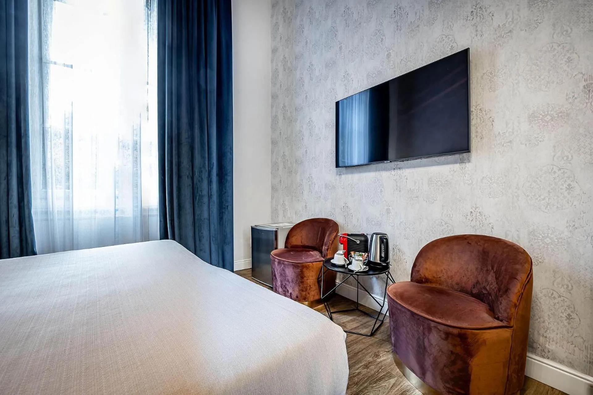 TV and multimedia, Bed in Residenza D'Epoca Al Numero 8