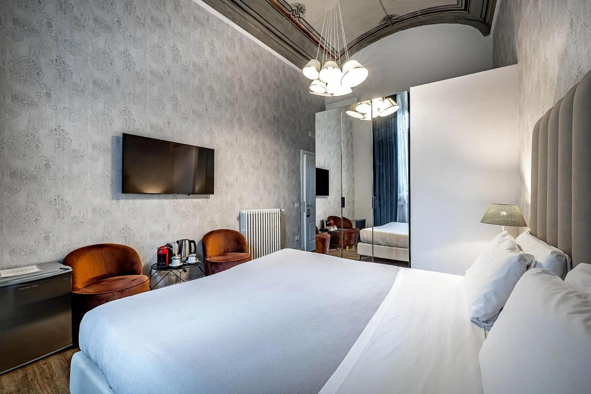 TV and multimedia, Bed in Residenza D'Epoca Al Numero 8