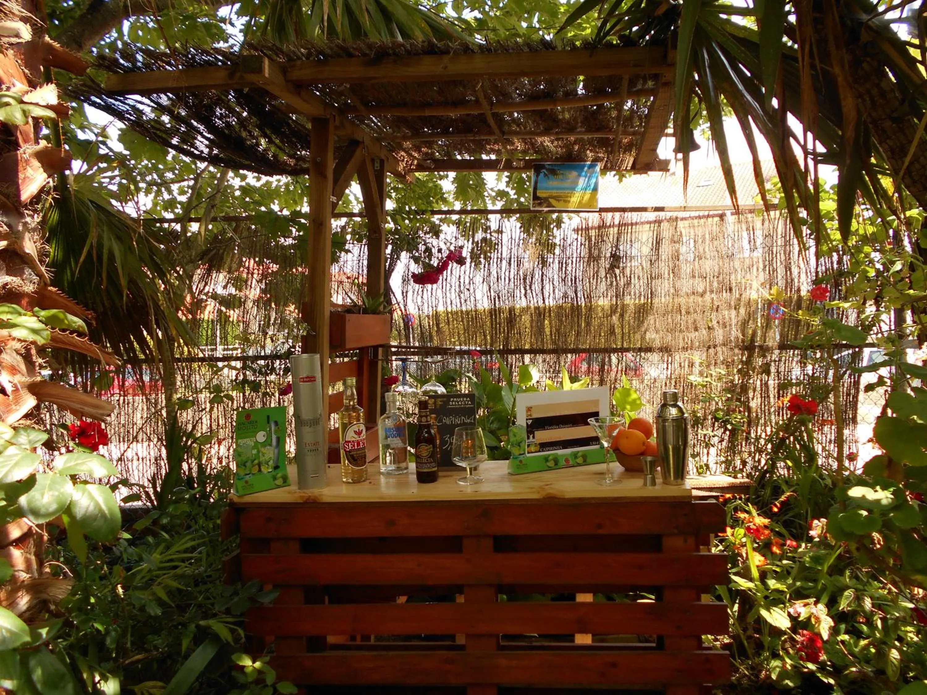 Patio in Hotel Vasco Da Gama