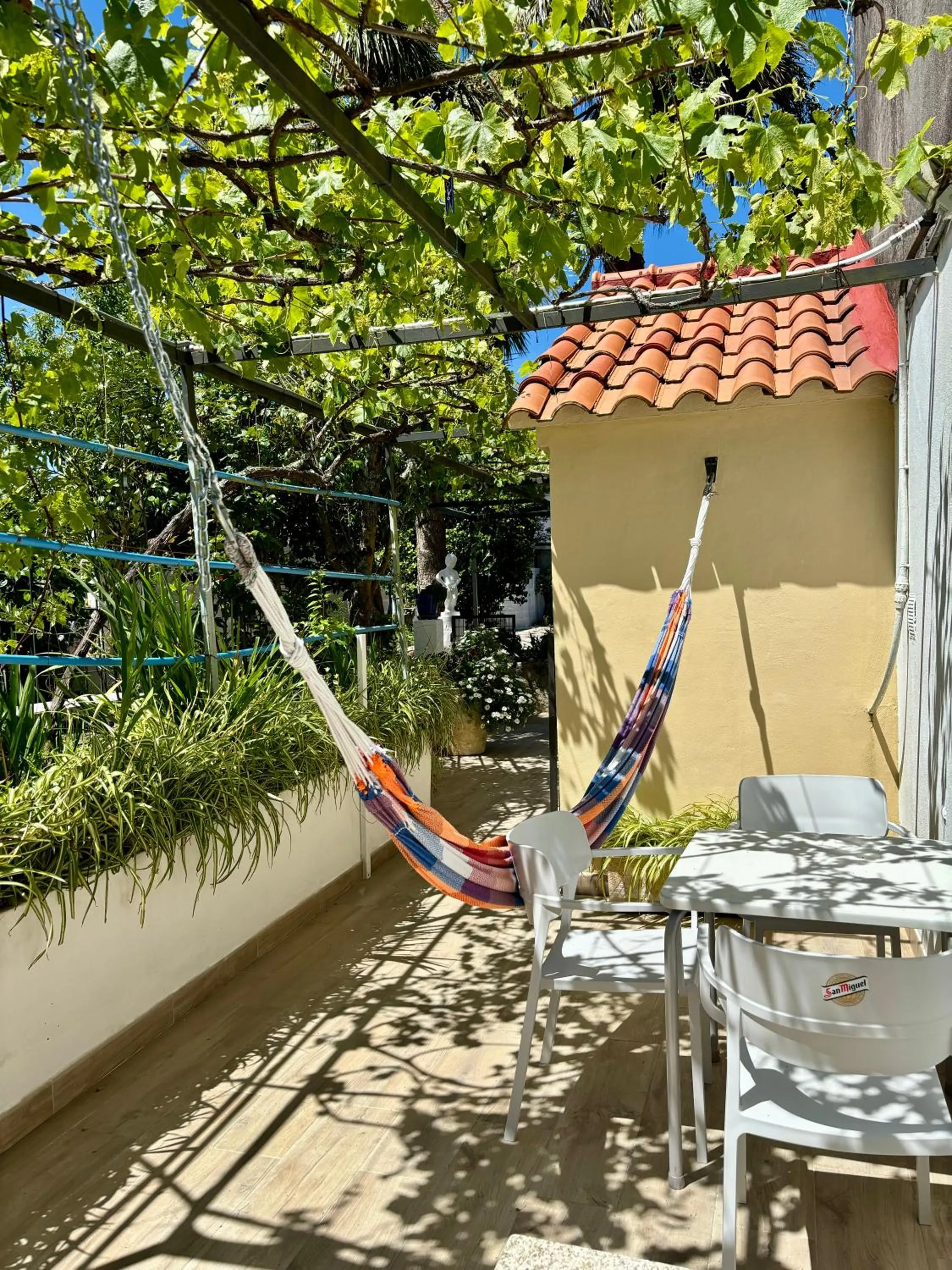 Patio in Hotel Vasco Da Gama