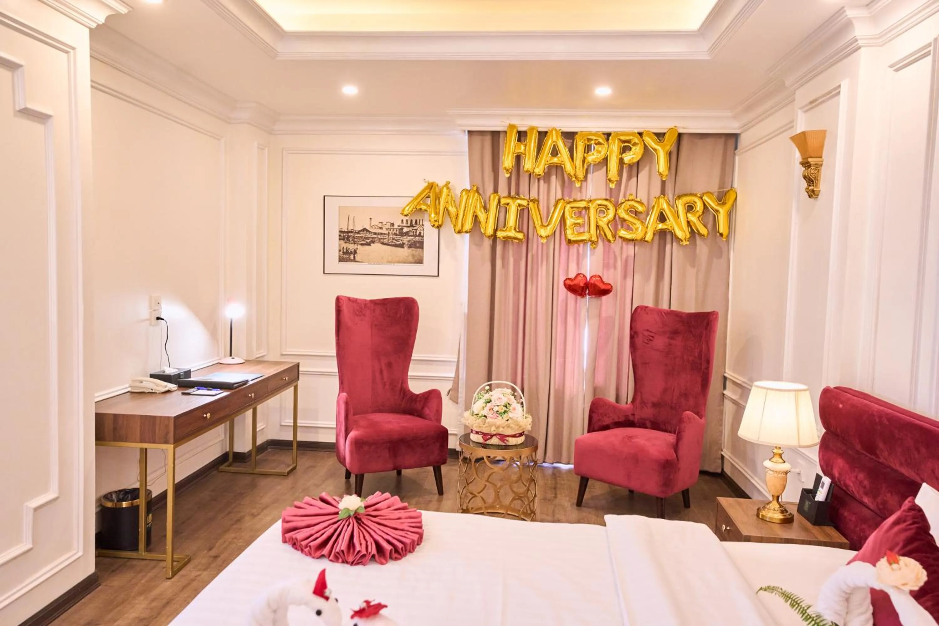 Decorative detail in Le Haute Hotel Hai Phong