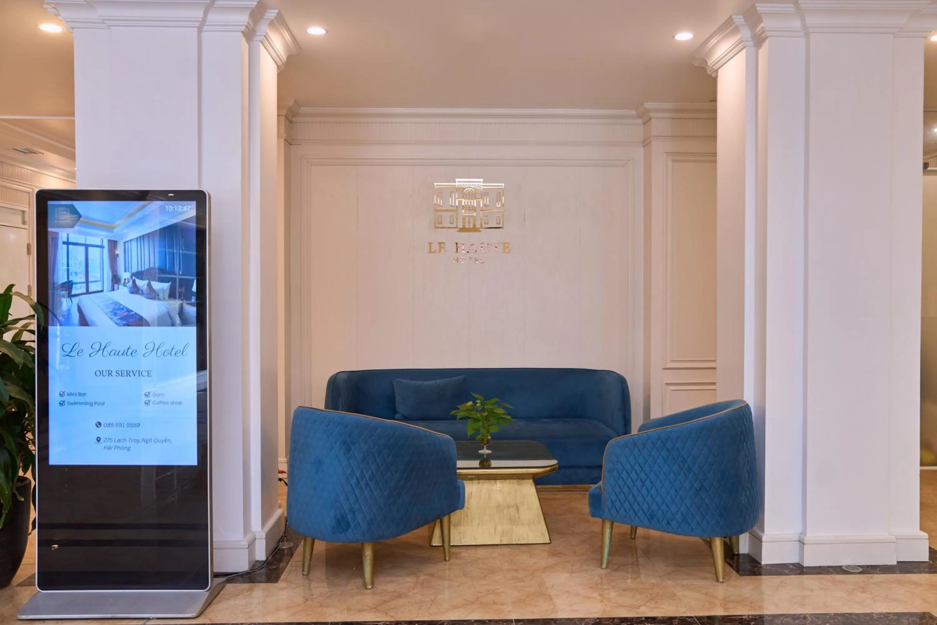 Lobby or reception in Le Haute Hotel Hai Phong