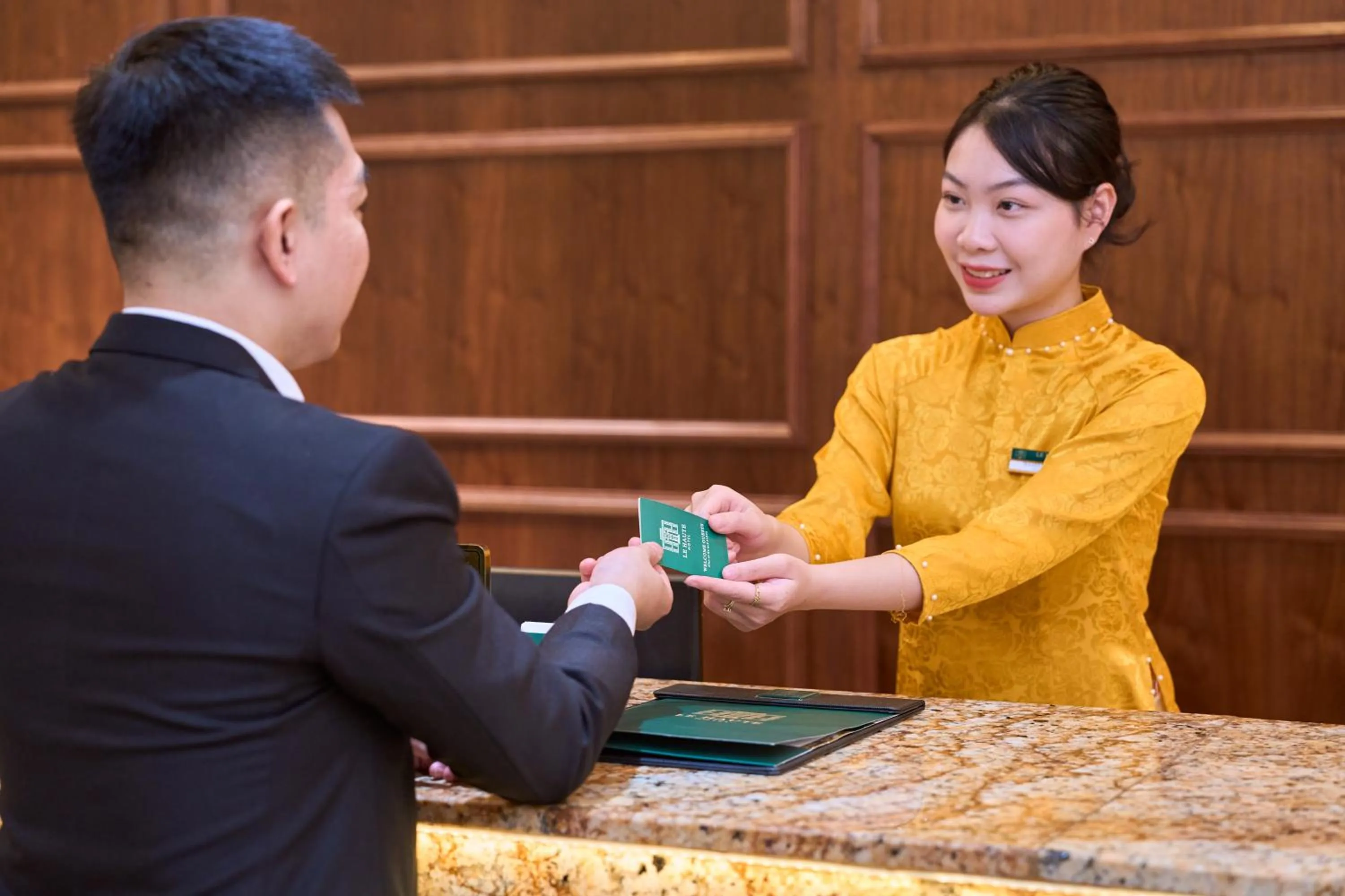 Lobby or reception in Le Haute Hotel Hai Phong