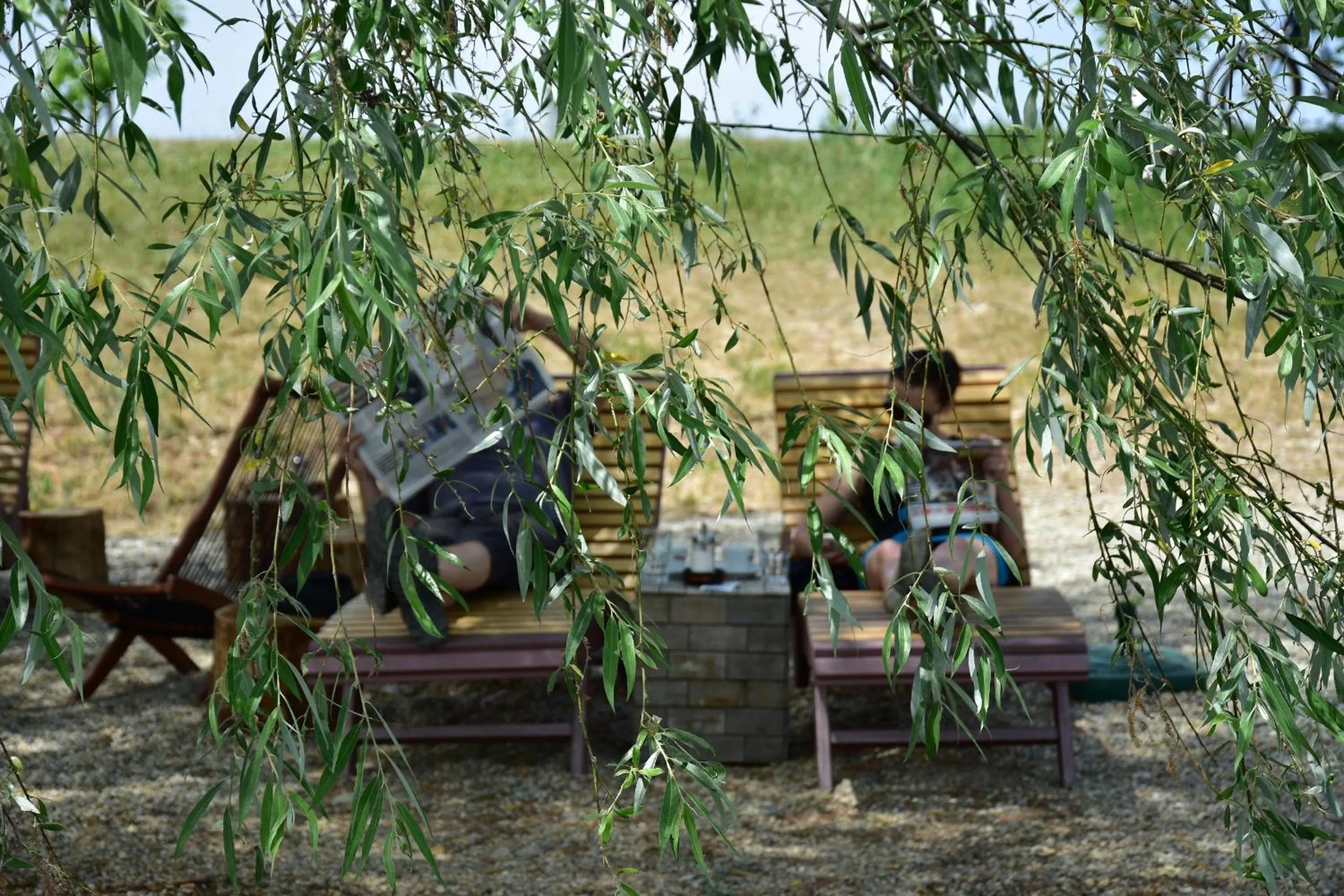 Beach in Zagreb Camp Bungalows