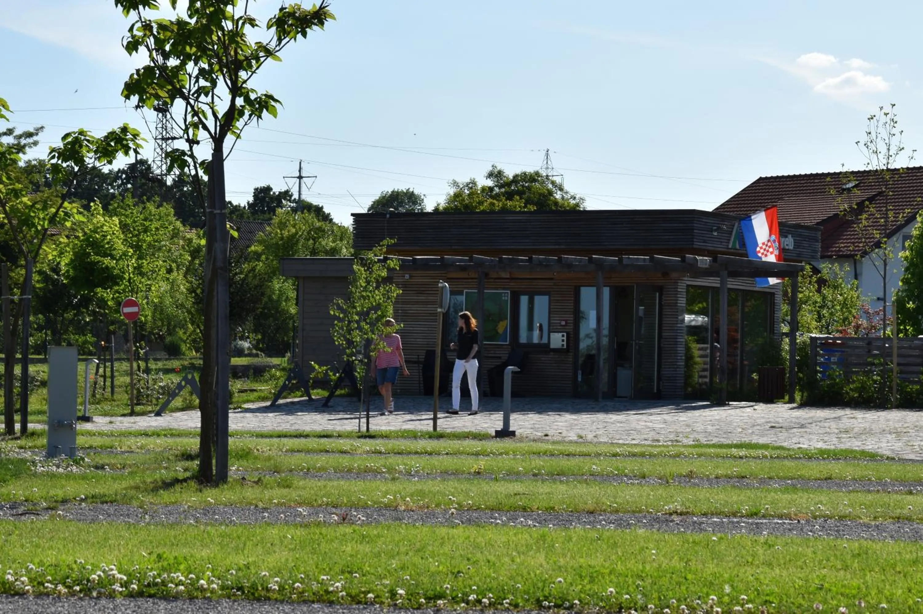 Property building in Zagreb Camp Bungalows