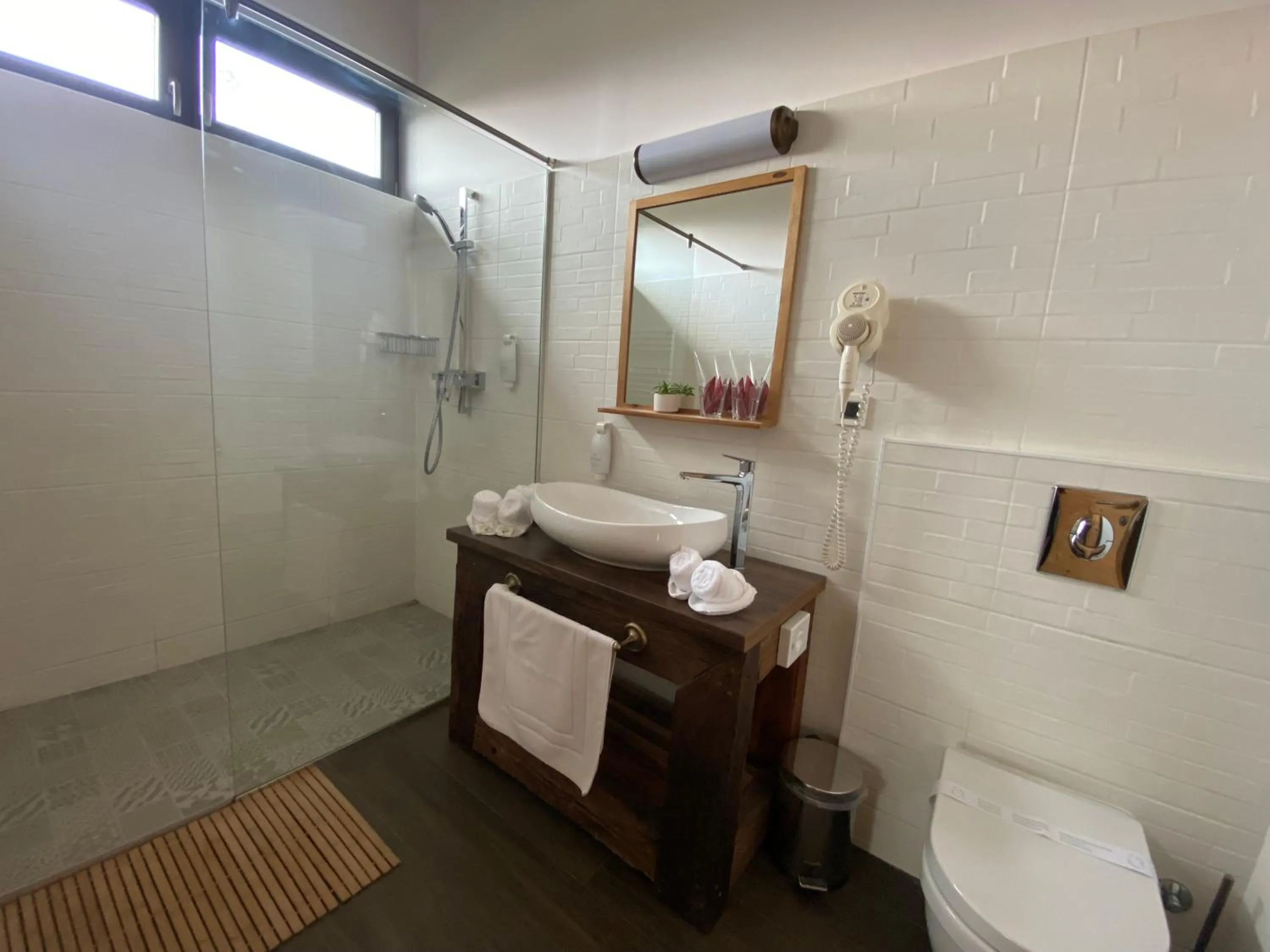 Shower in Zagreb Camp Bungalows