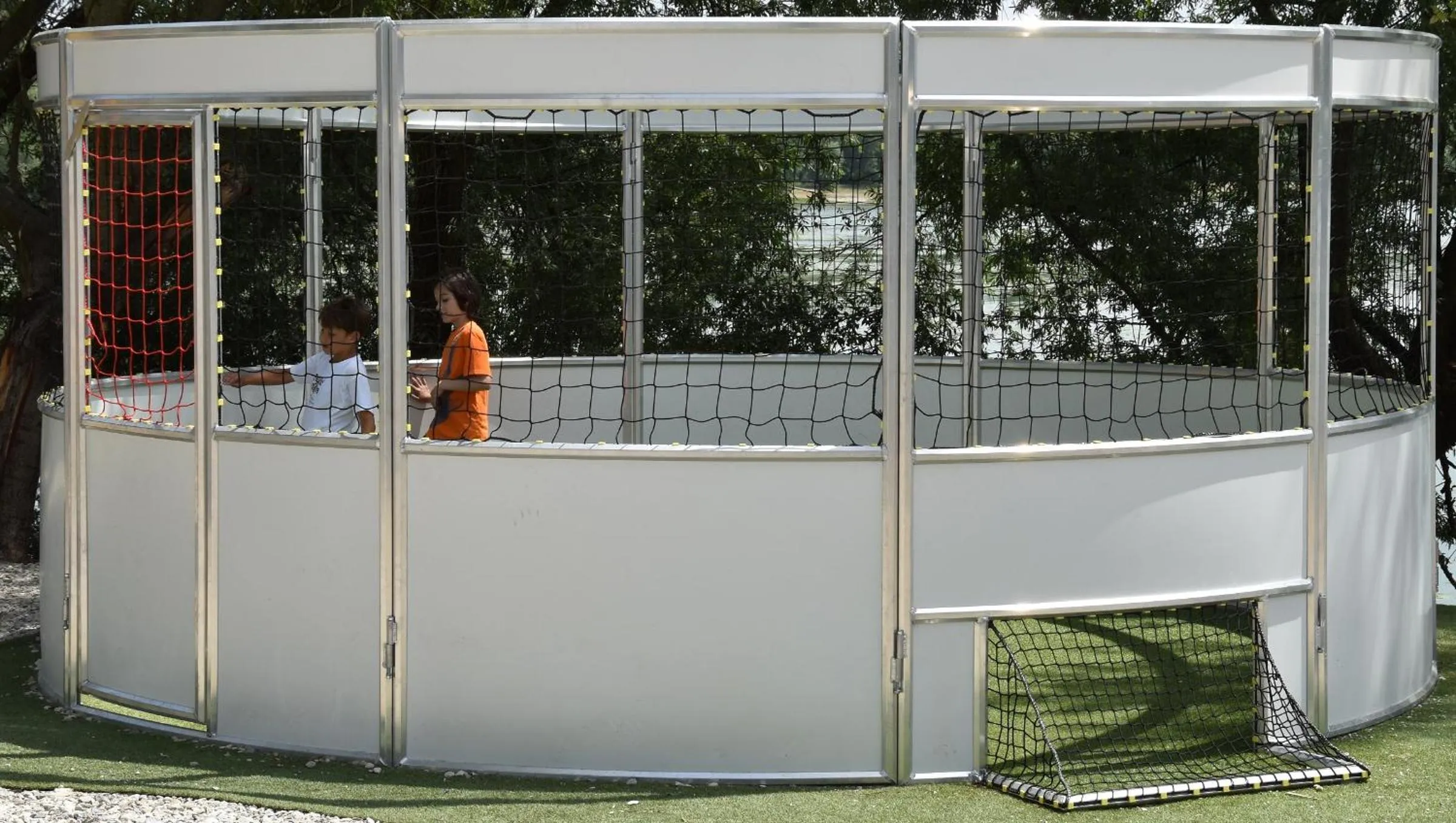 Children play ground in Zagreb Camp Bungalows