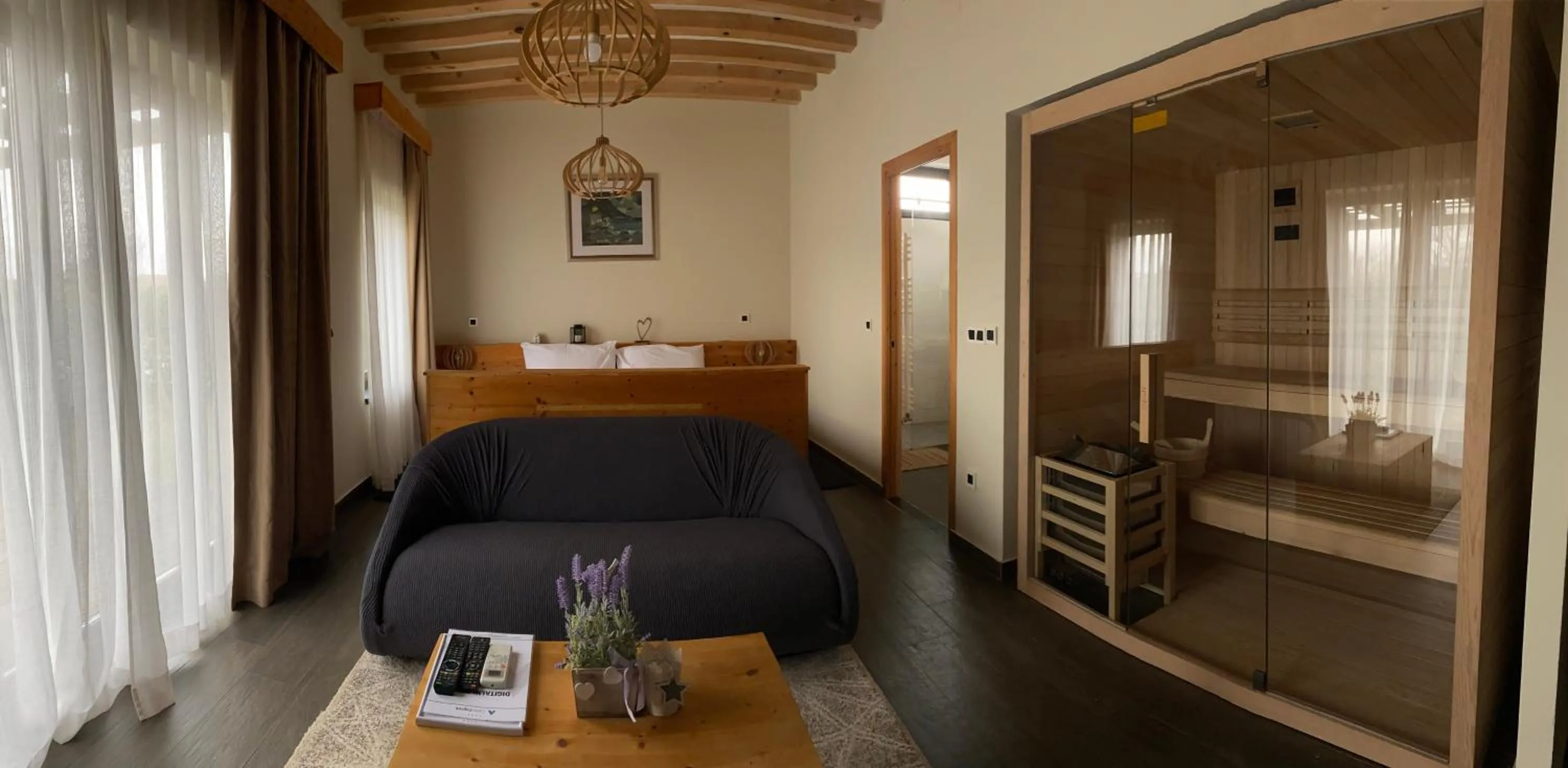 Bed in Zagreb Camp Bungalows