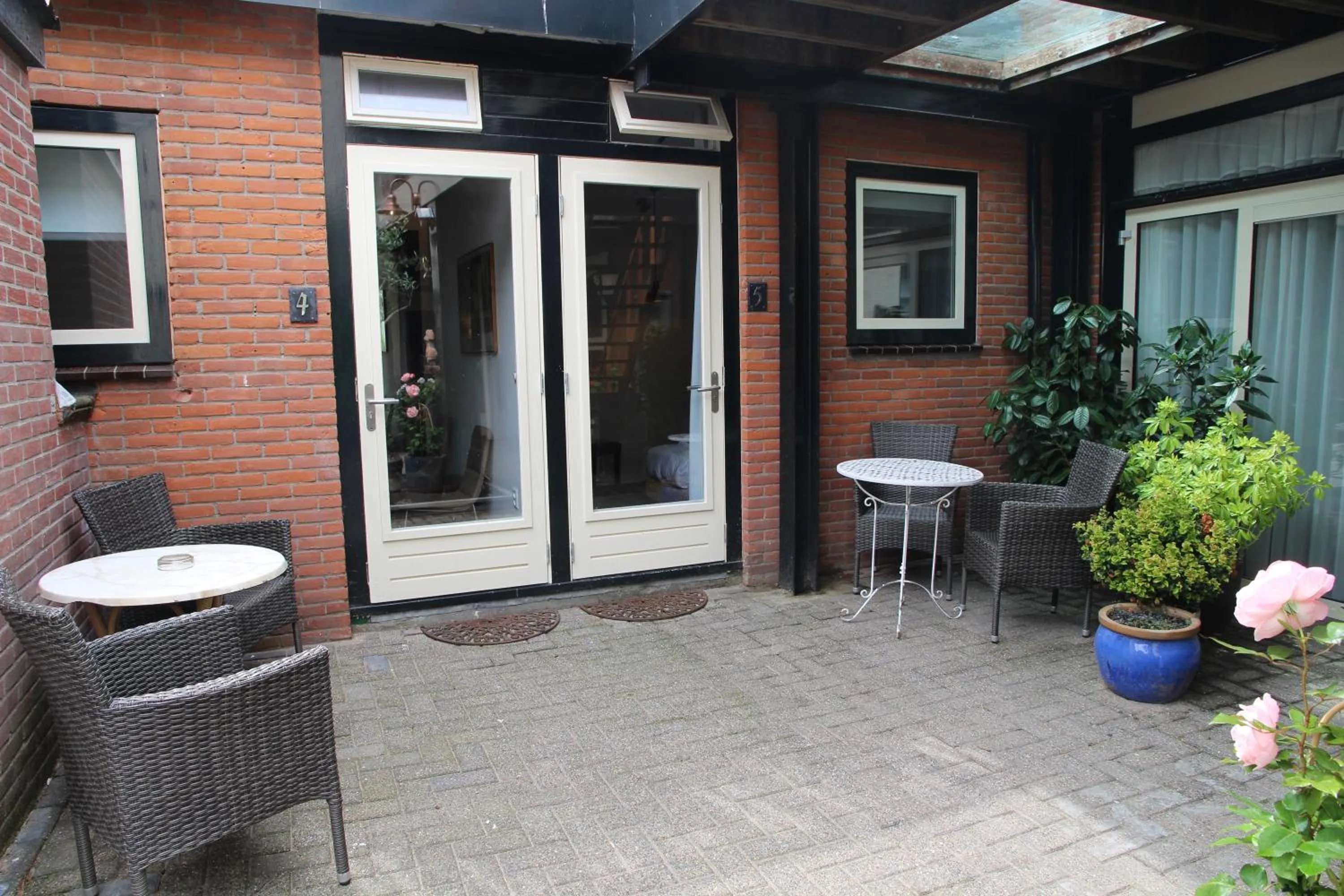 Patio in Hofje van Maas