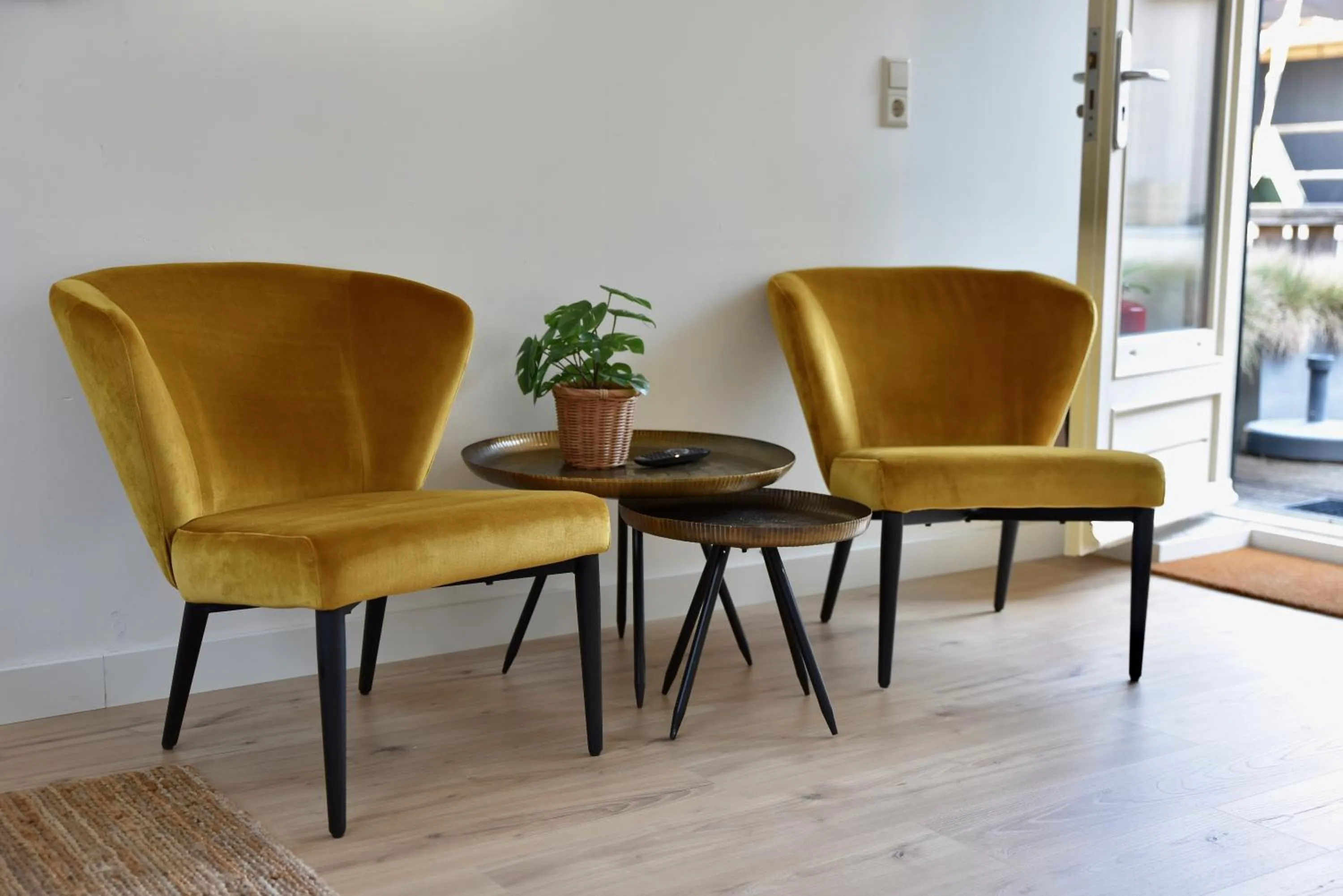 Seating area in Hofje van Maas