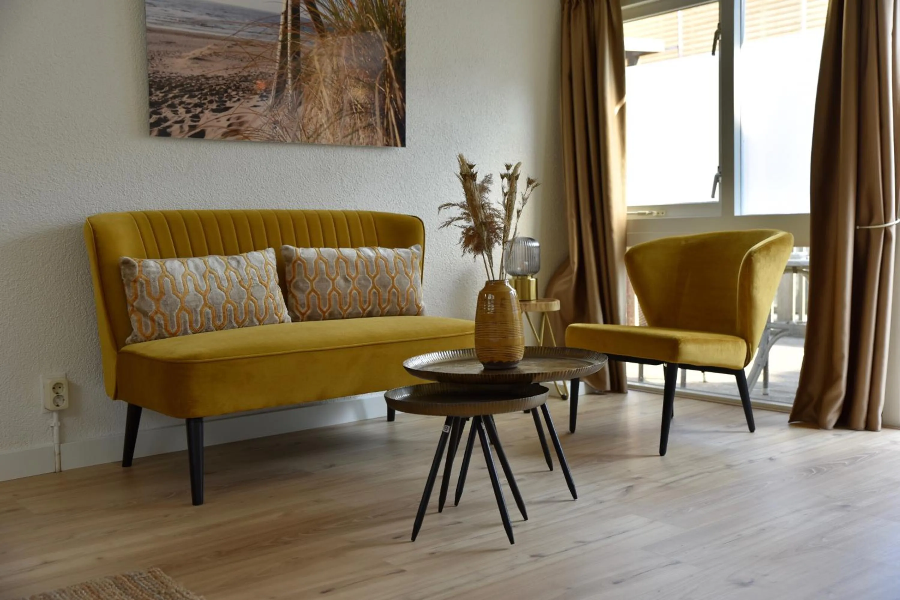 Seating area in Hofje van Maas