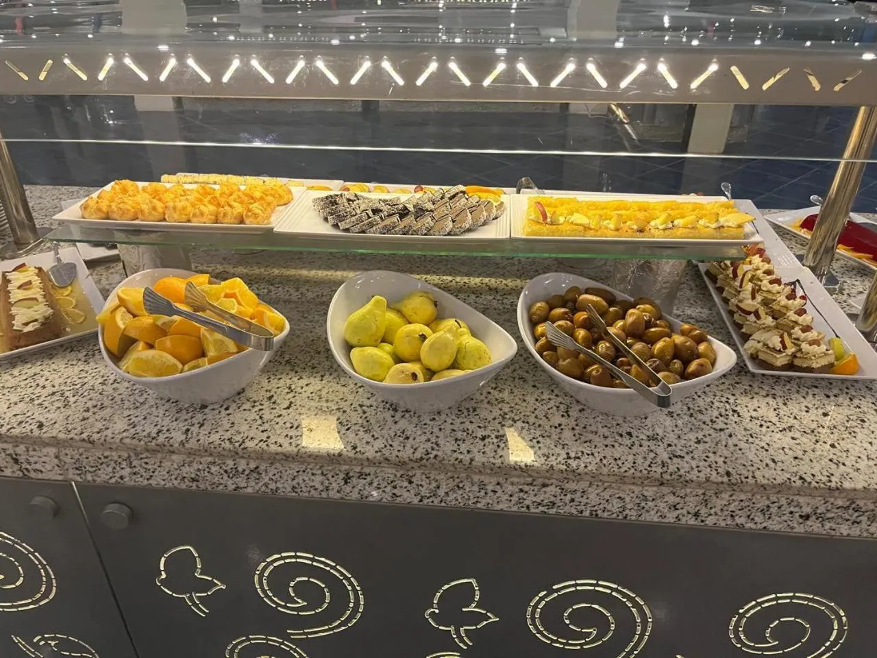 Buffet breakfast in Amarina Star Resort & Aqua Park Sharm El-Skeikh