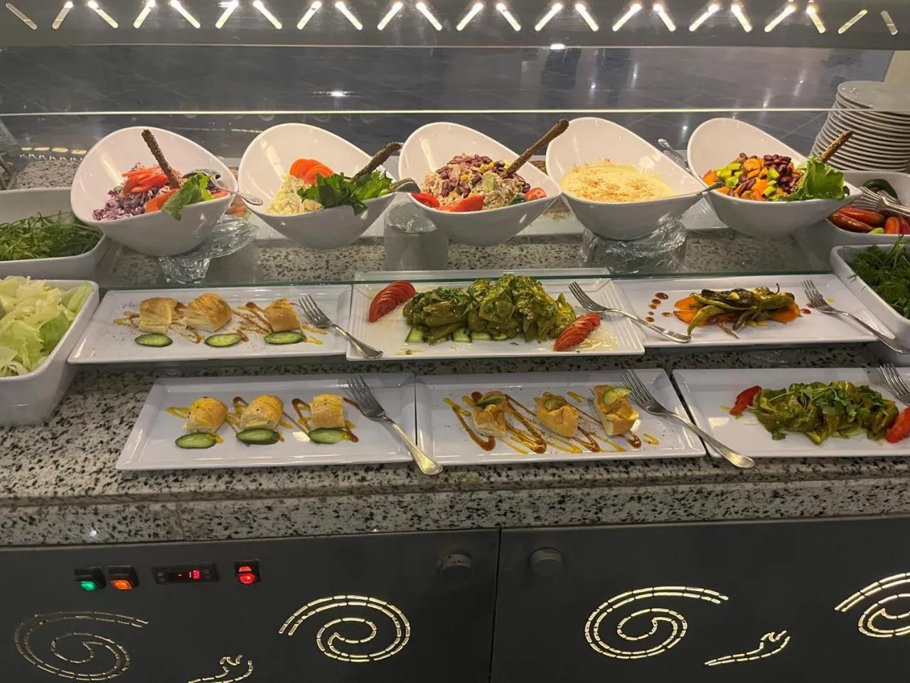 Buffet breakfast in Amarina Star Resort & Aqua Park Sharm El-Skeikh