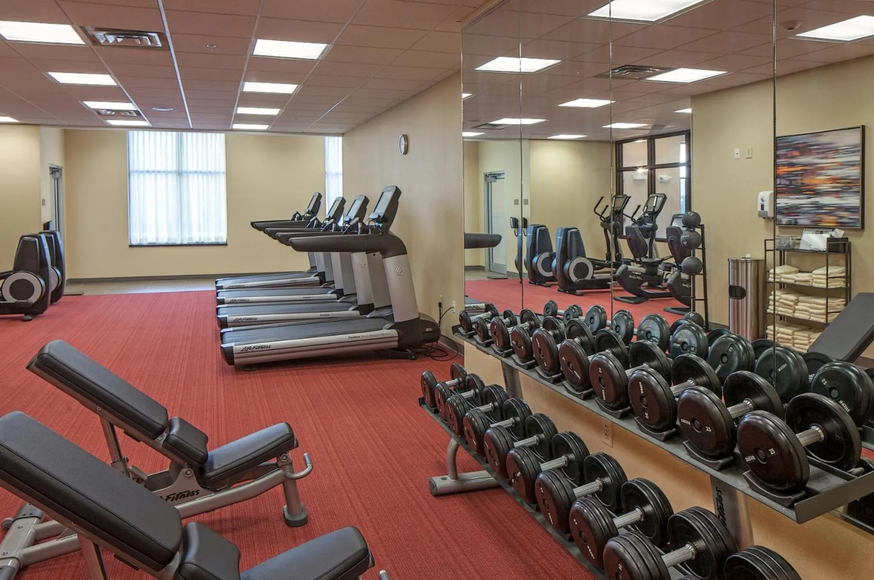 Fitness centre/facilities in Hyatt Place Lincoln/Downtown-Haymarket