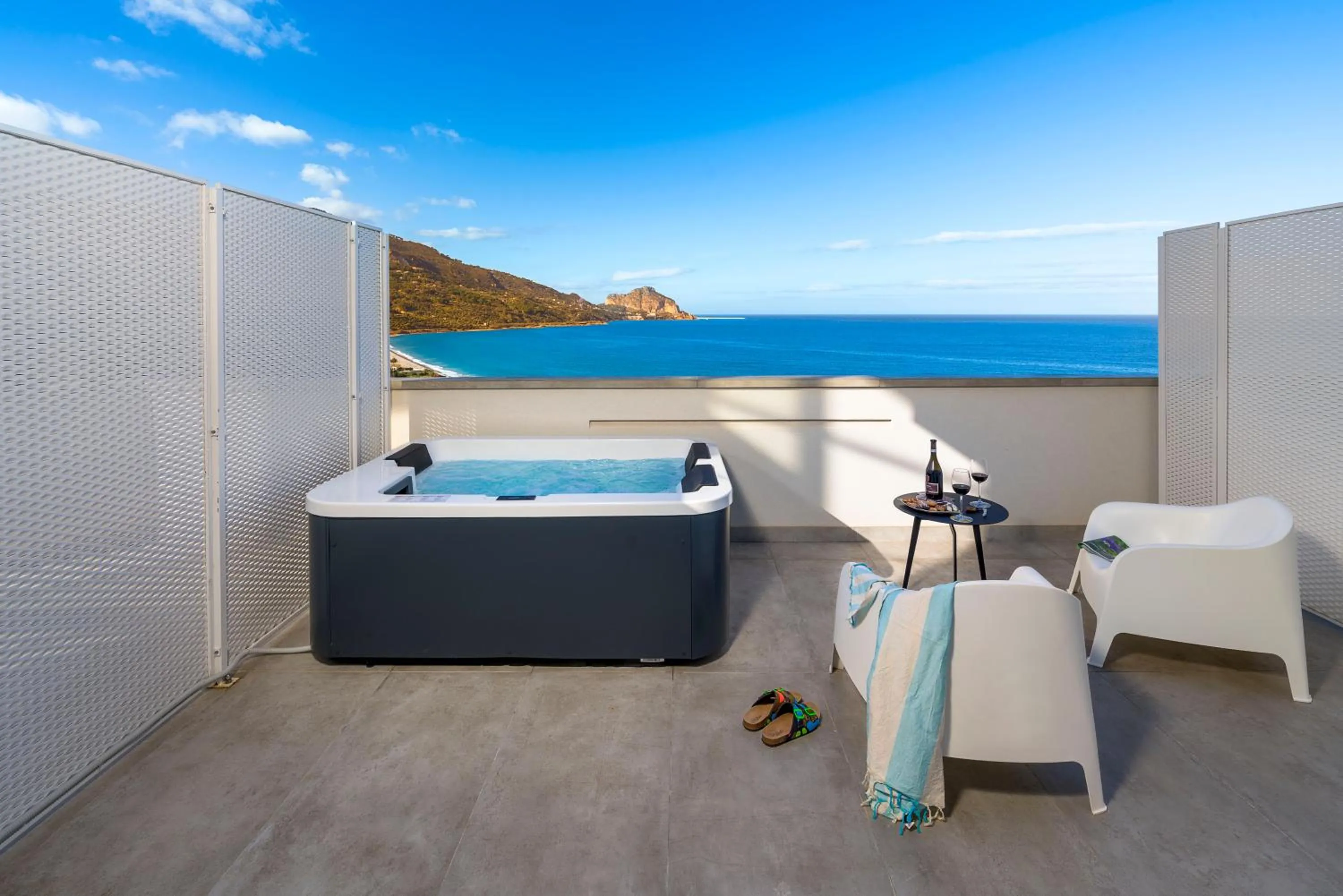 Swimming pool in Emerald Hotel Residence Cefalù