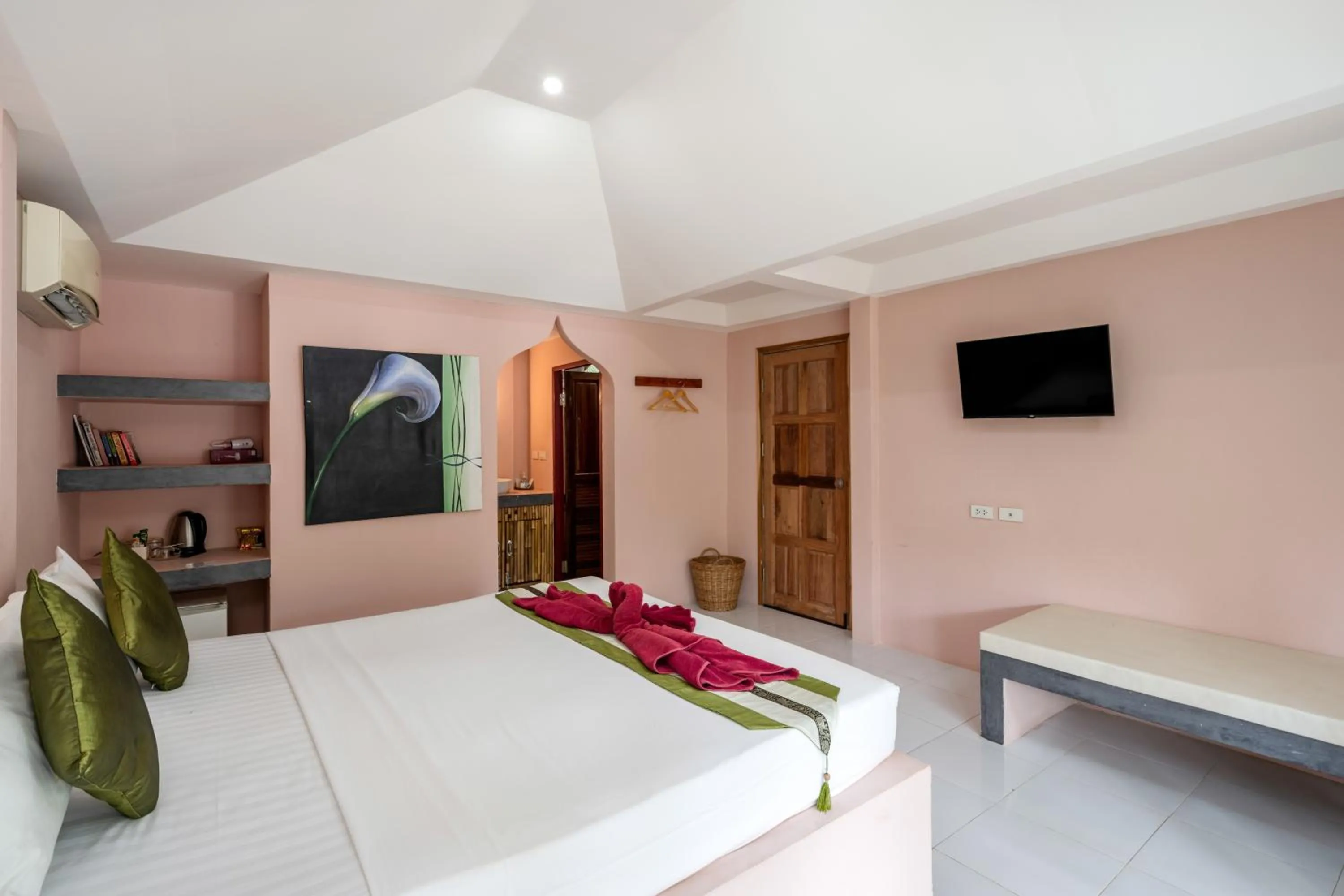 Toilet, Bed in Avocado Koh Samui