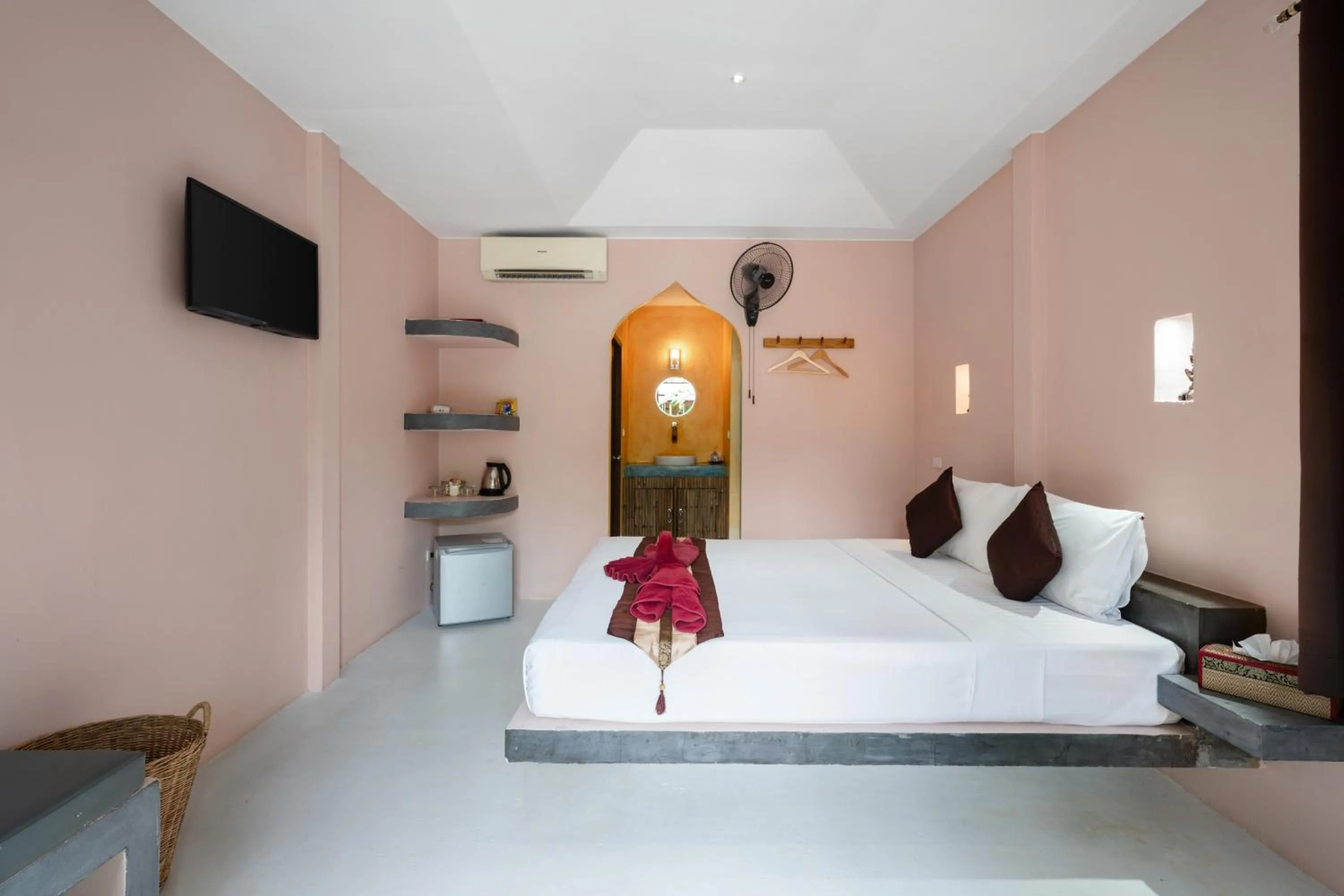 Toilet, Bed in Avocado Koh Samui