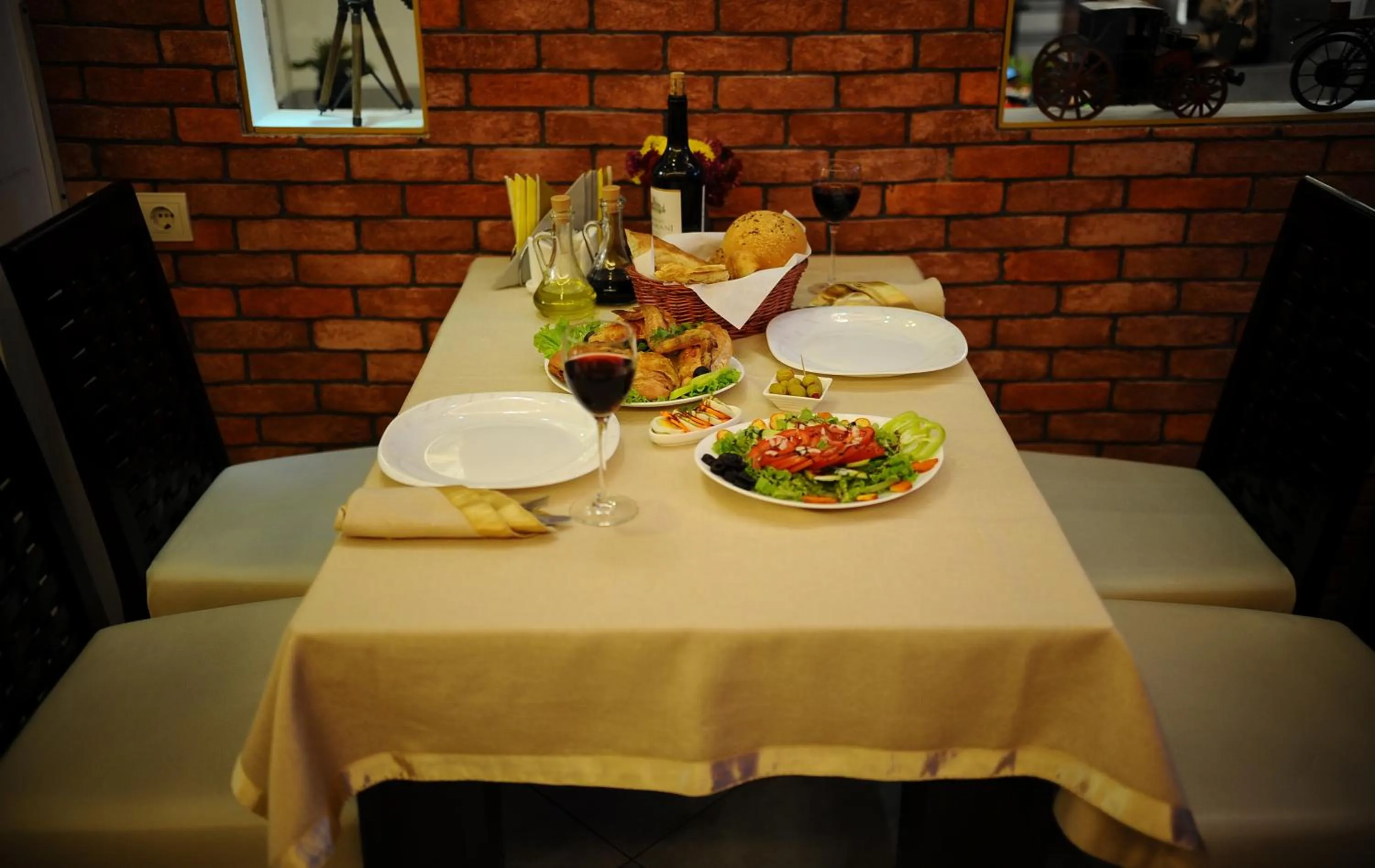 Dinner in Coral Boutique Hotel