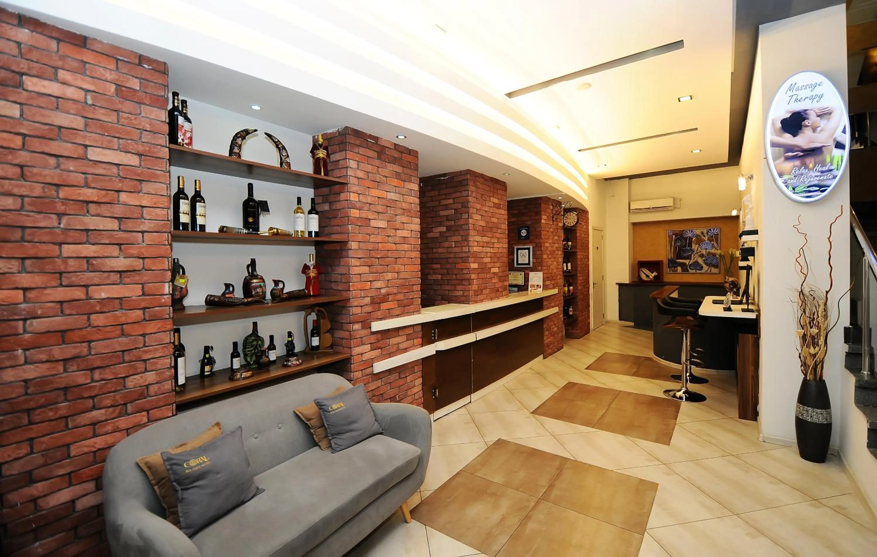 Lobby or reception in Coral Boutique Hotel