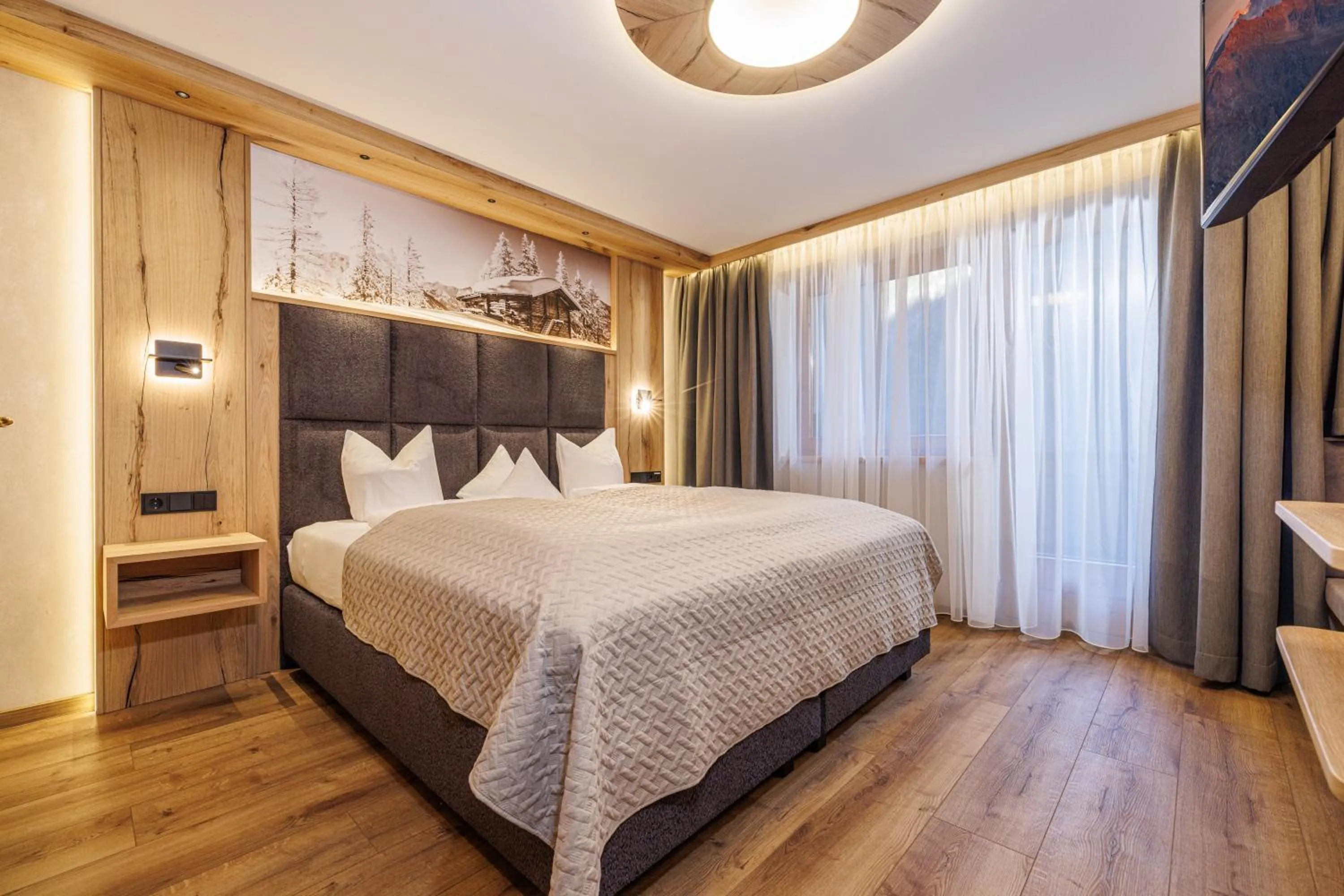 Bed in Hotel Ländenhof Superior